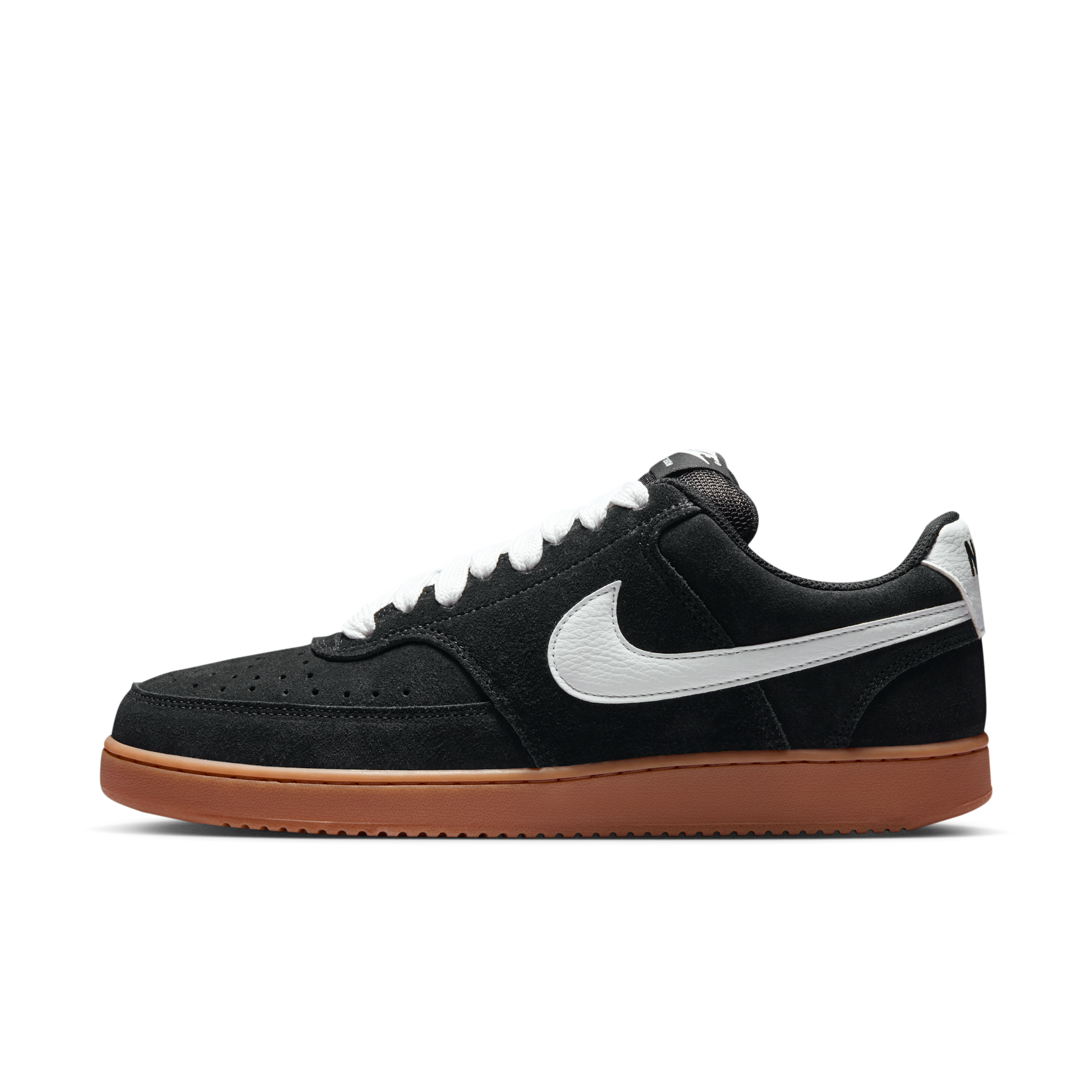 Thumbnail - Nike Court Vision Low FL Schuh (Herren) - Schwarz
