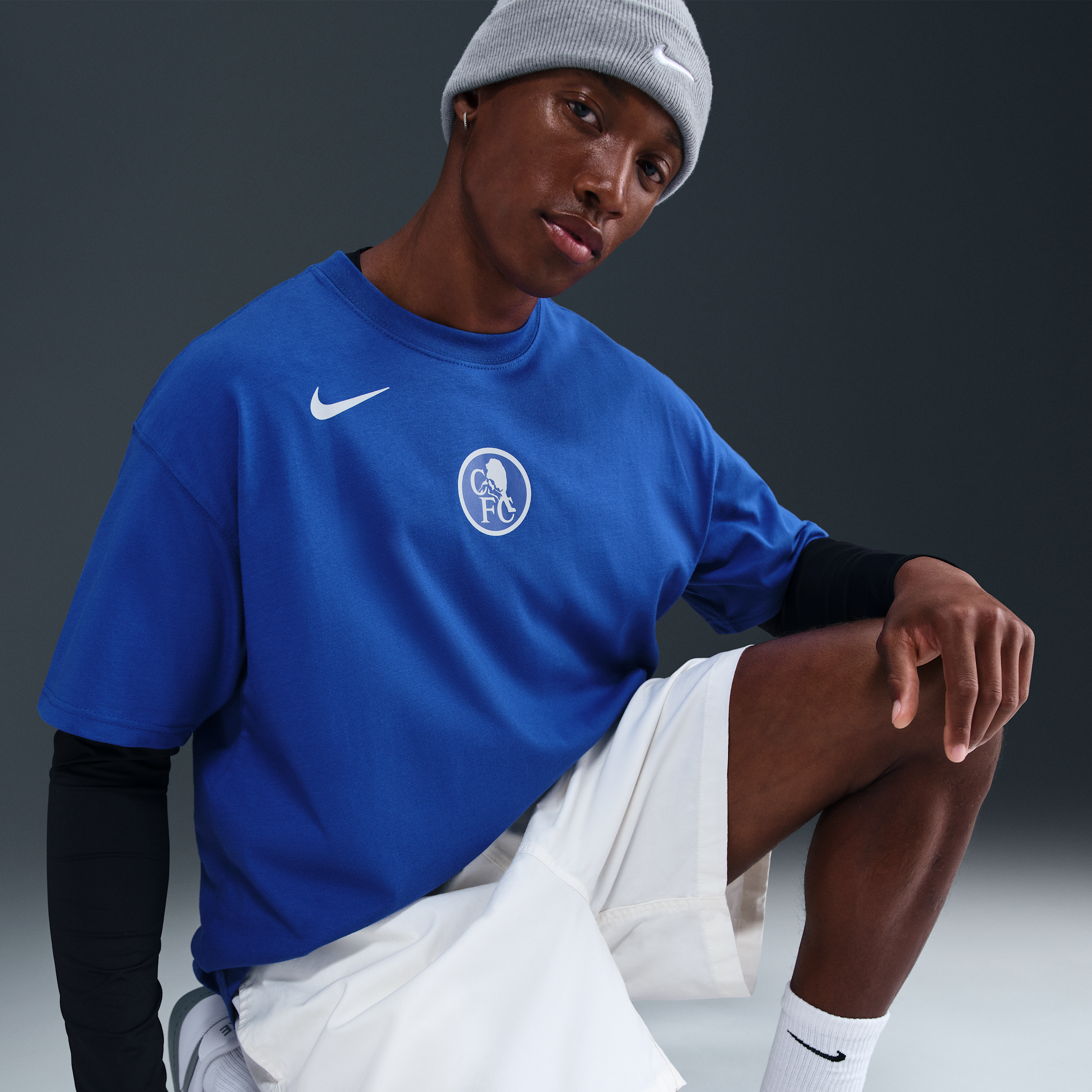 Thumbnail - FC Chelsea Nike Total 90 Fußball-T-Shirt (Herren) - Blau