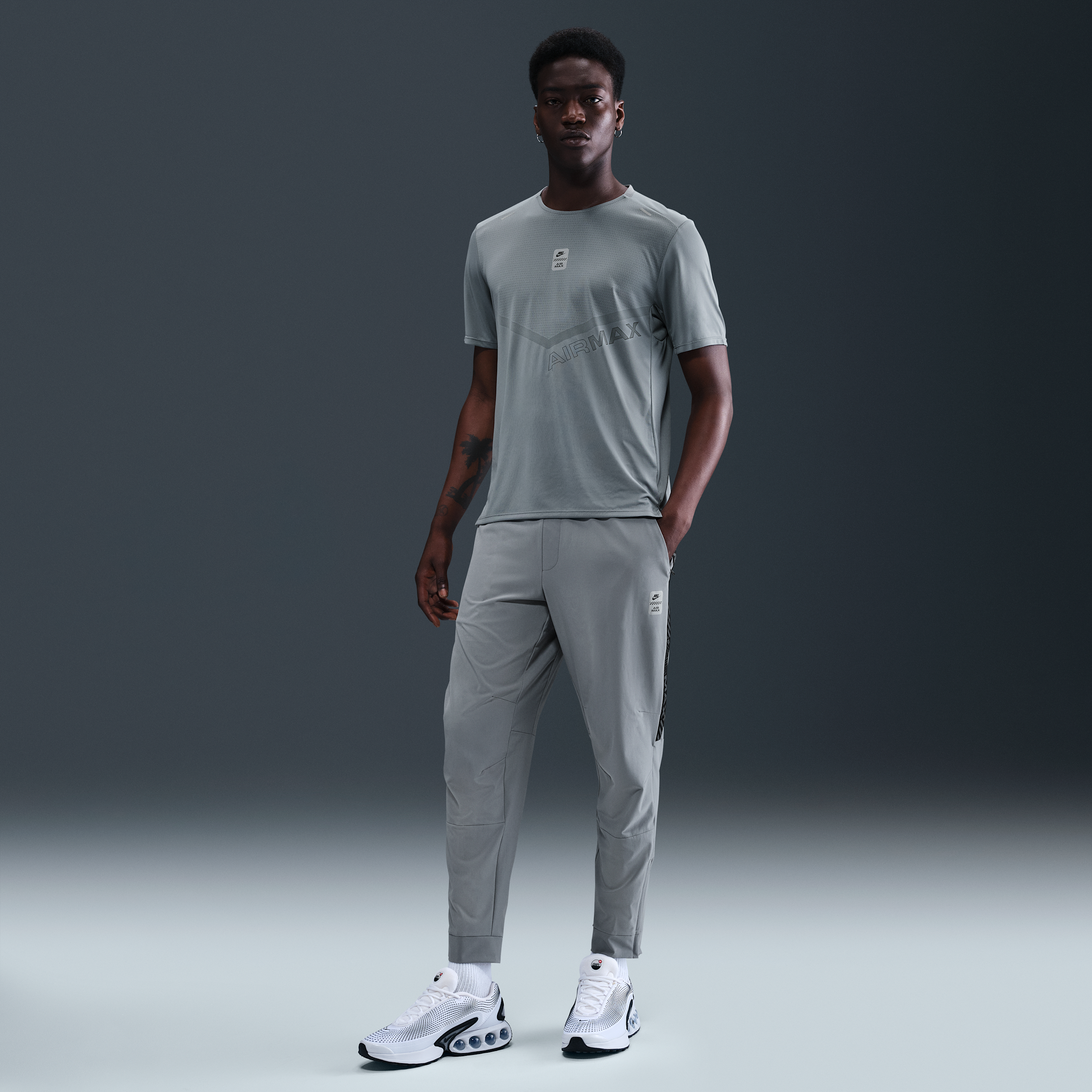 Thumbnail - Nike Air Max Herren-Webhose - Grau