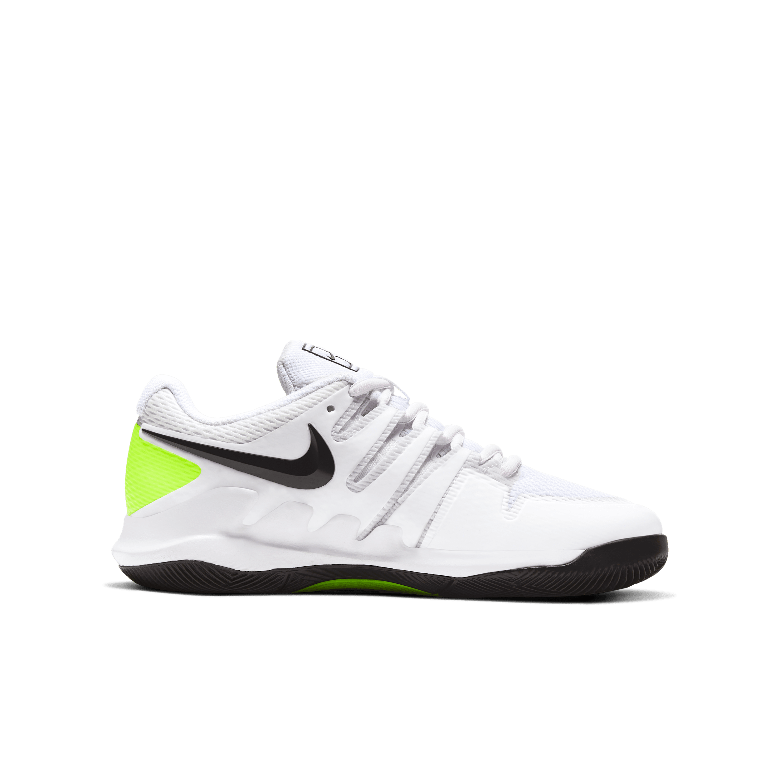 NikeCourt Jr. Vapor X tennissko til små/store barn - White - AR8851-101