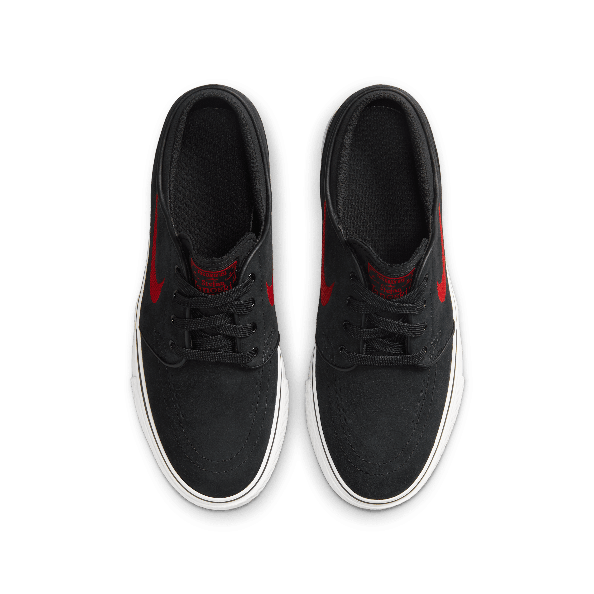 Nike SB Stefan Janoski Skateschoen voor kids Zwart