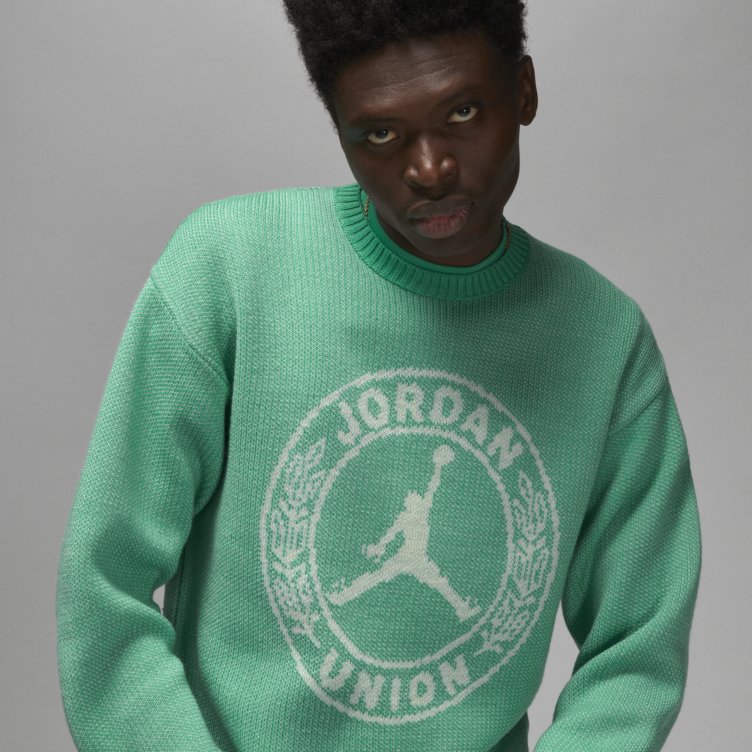 Pull Jordan x Union pour homme - Vert