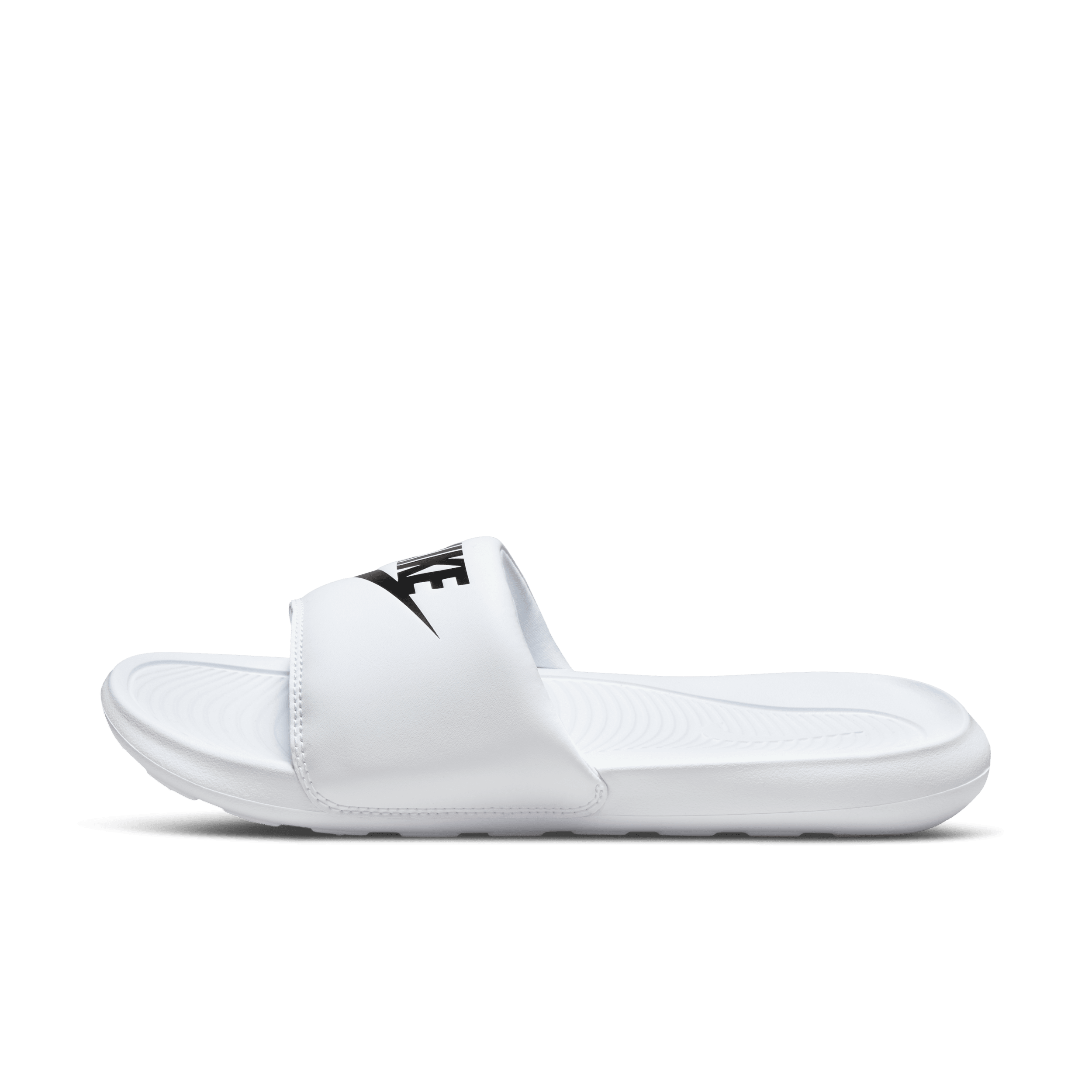 Claquette Nike Victori One pour homme - Blanc