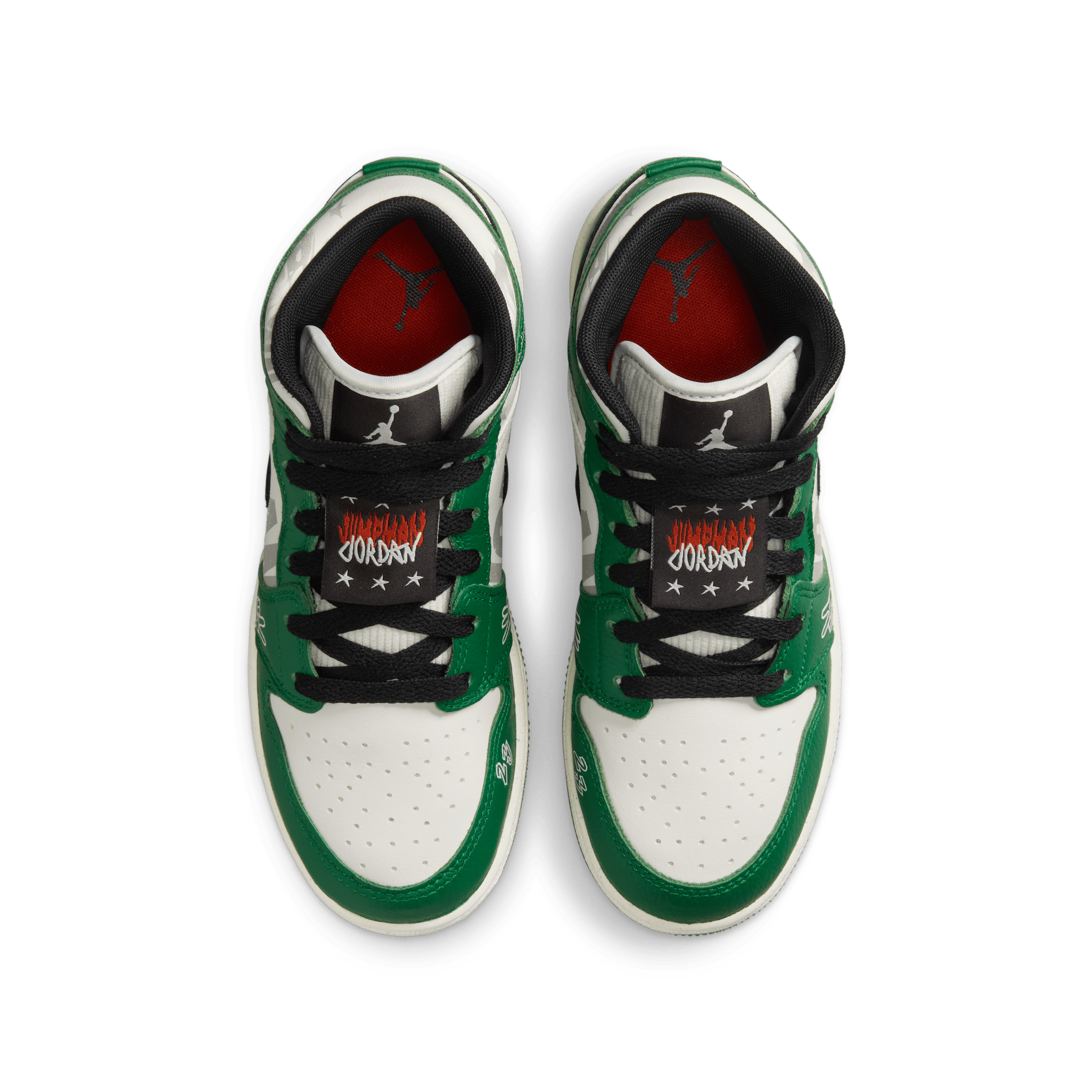 Chaussure Air Jordan 1 Mid SE pour ado - Vert