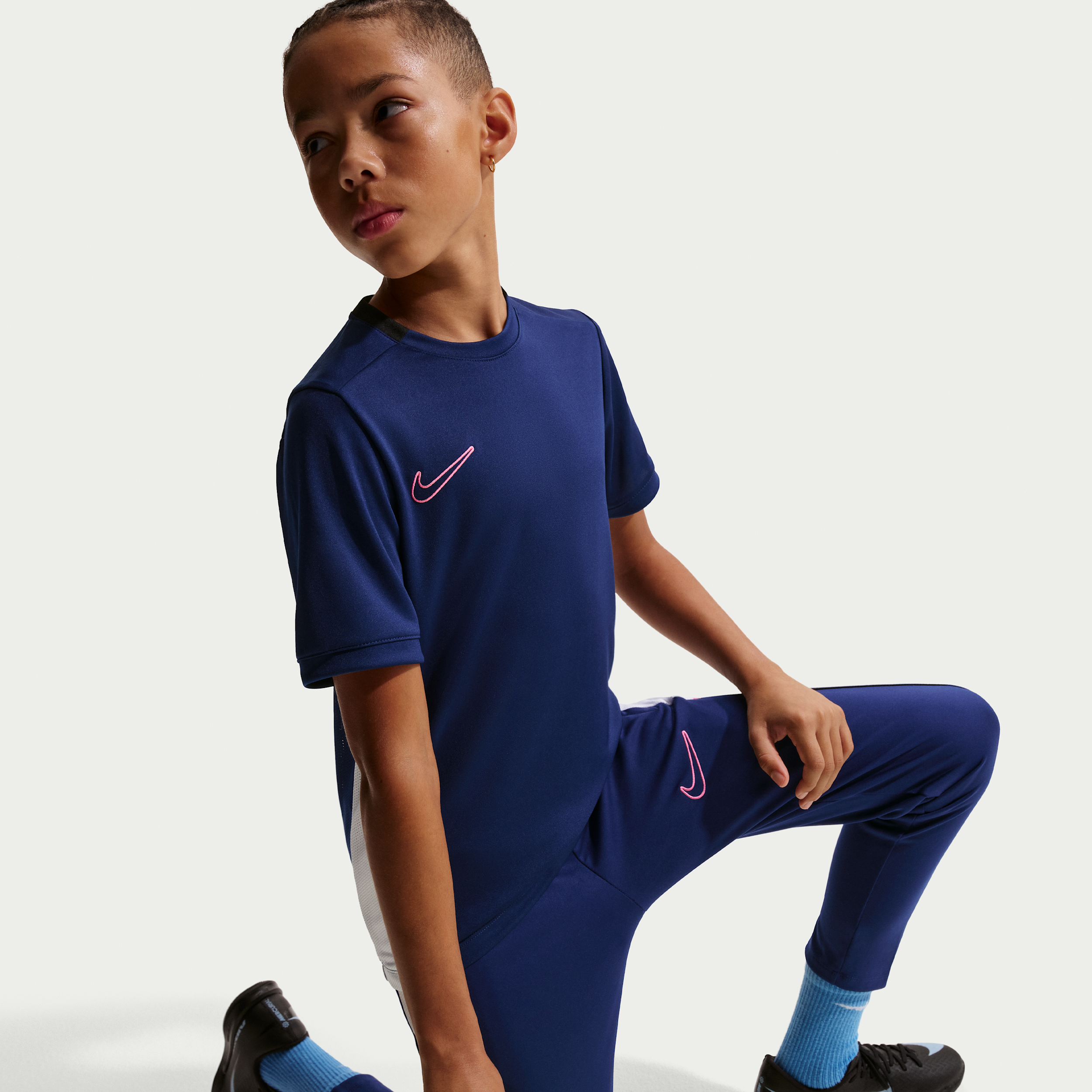 Thumbnail - Nike Academy Dri-FIT Fußballoberteil (ältere Kinder) - Blau