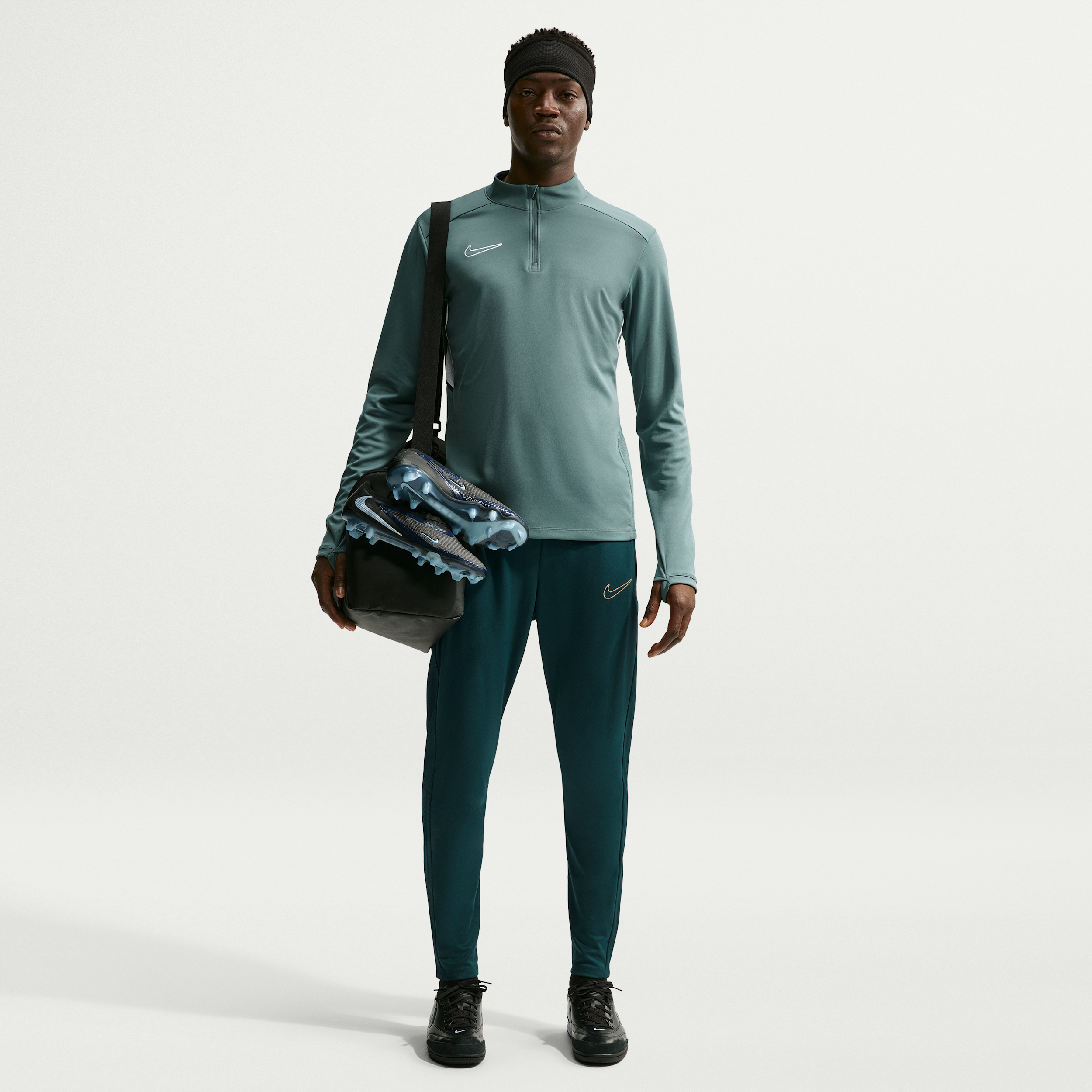 Nike Academy Dri-FIT-fodboldbukser til mænd - grøn