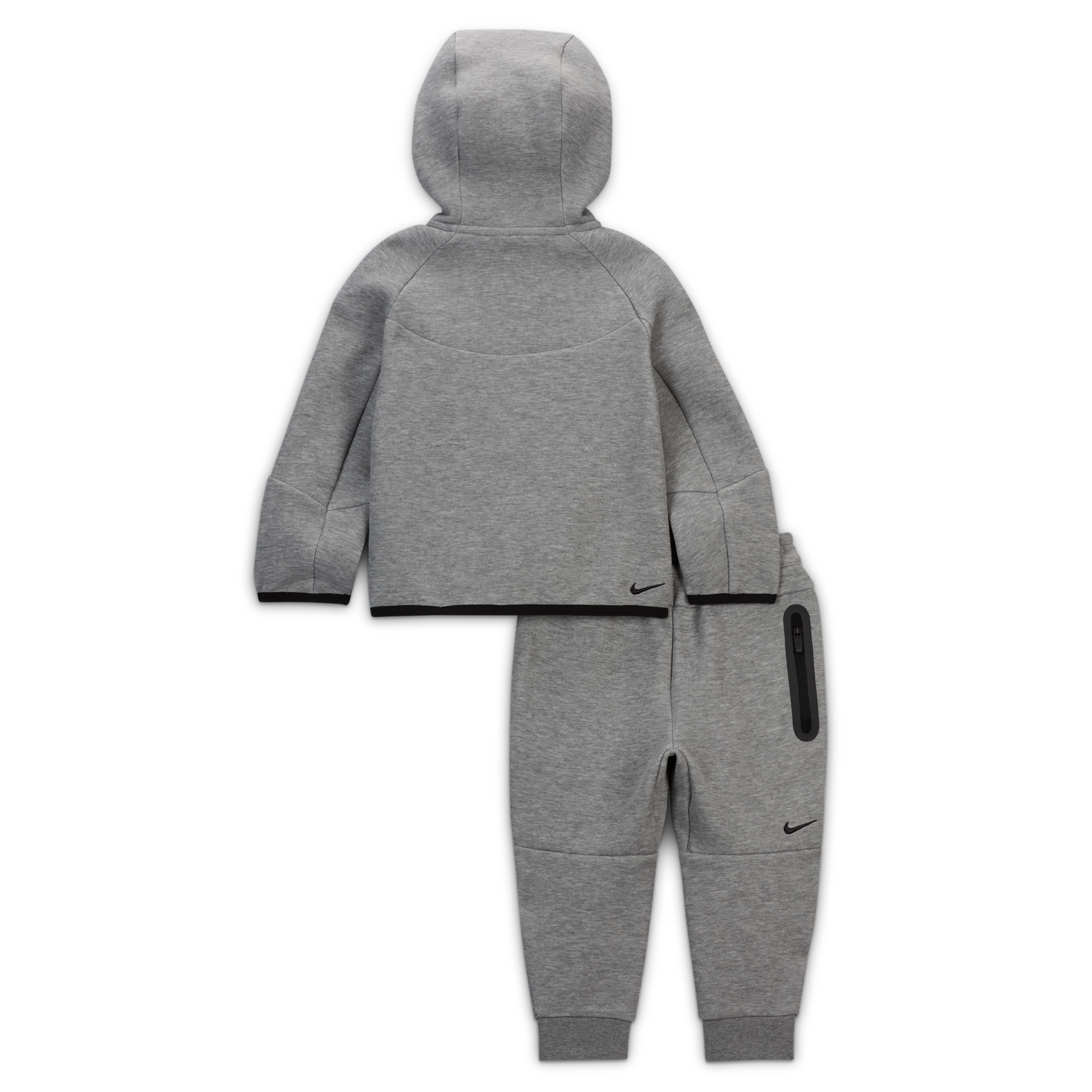 Thumbnail - Nike Sportswear Tech Fleece 2-teiliges Set mit durchgehendem Reißverschluss (Babys) - Grau