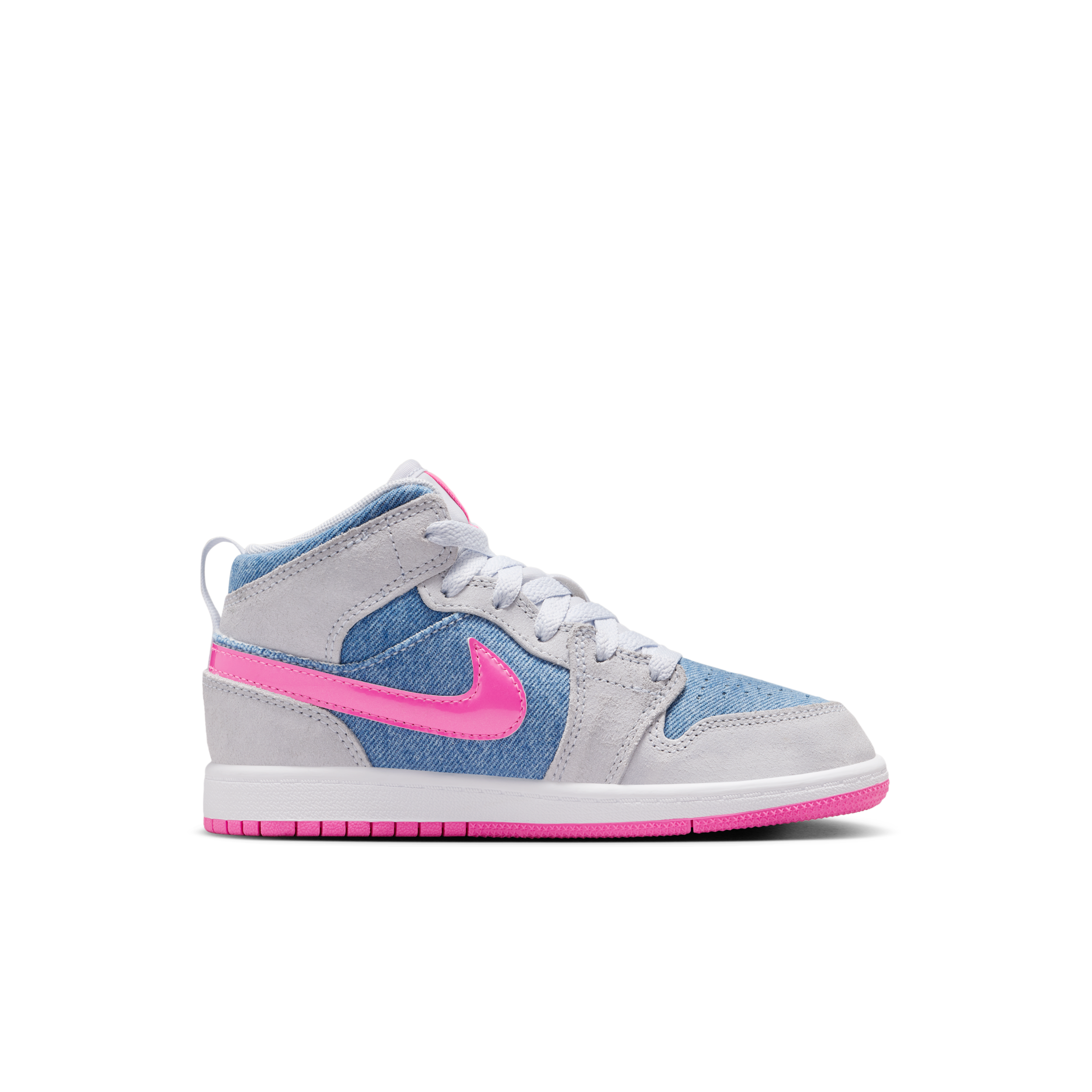 Thumbnail - Jordan 1 Mid SE Schuh (jüngere Kinder) - Blau