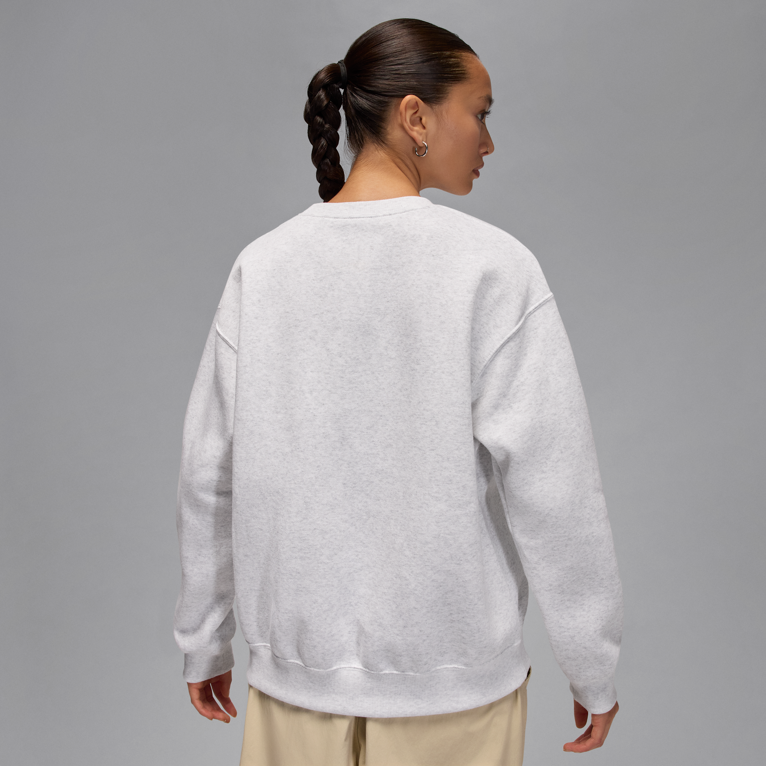 Thumbnail - Jordan Brooklyn Fleece Damen-Sweatshirt mit Rundhalsausschnitt - Braun