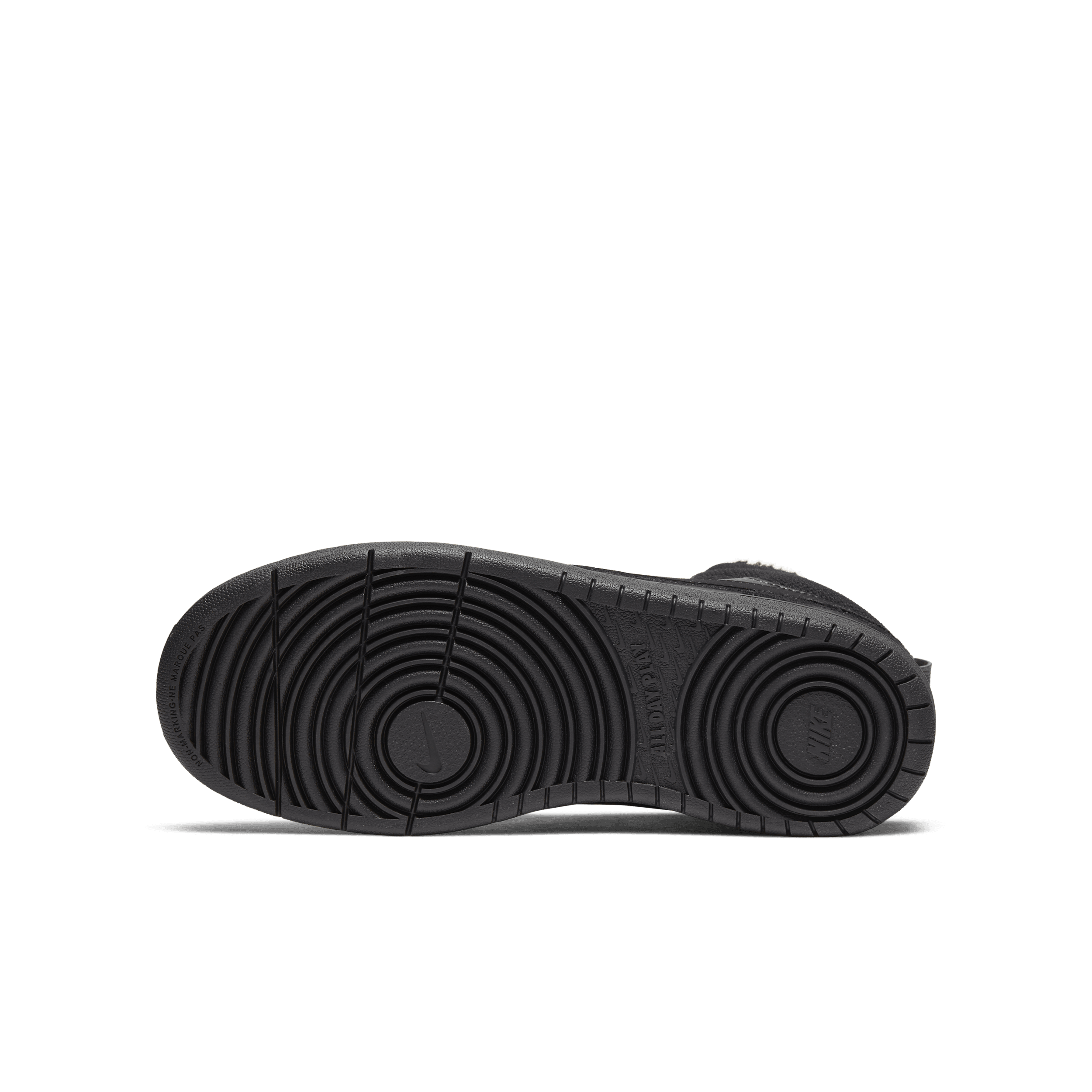 Thumbnail - Nike Court Borough Mid 2 Schuh für ältere Kinder - Schwarz