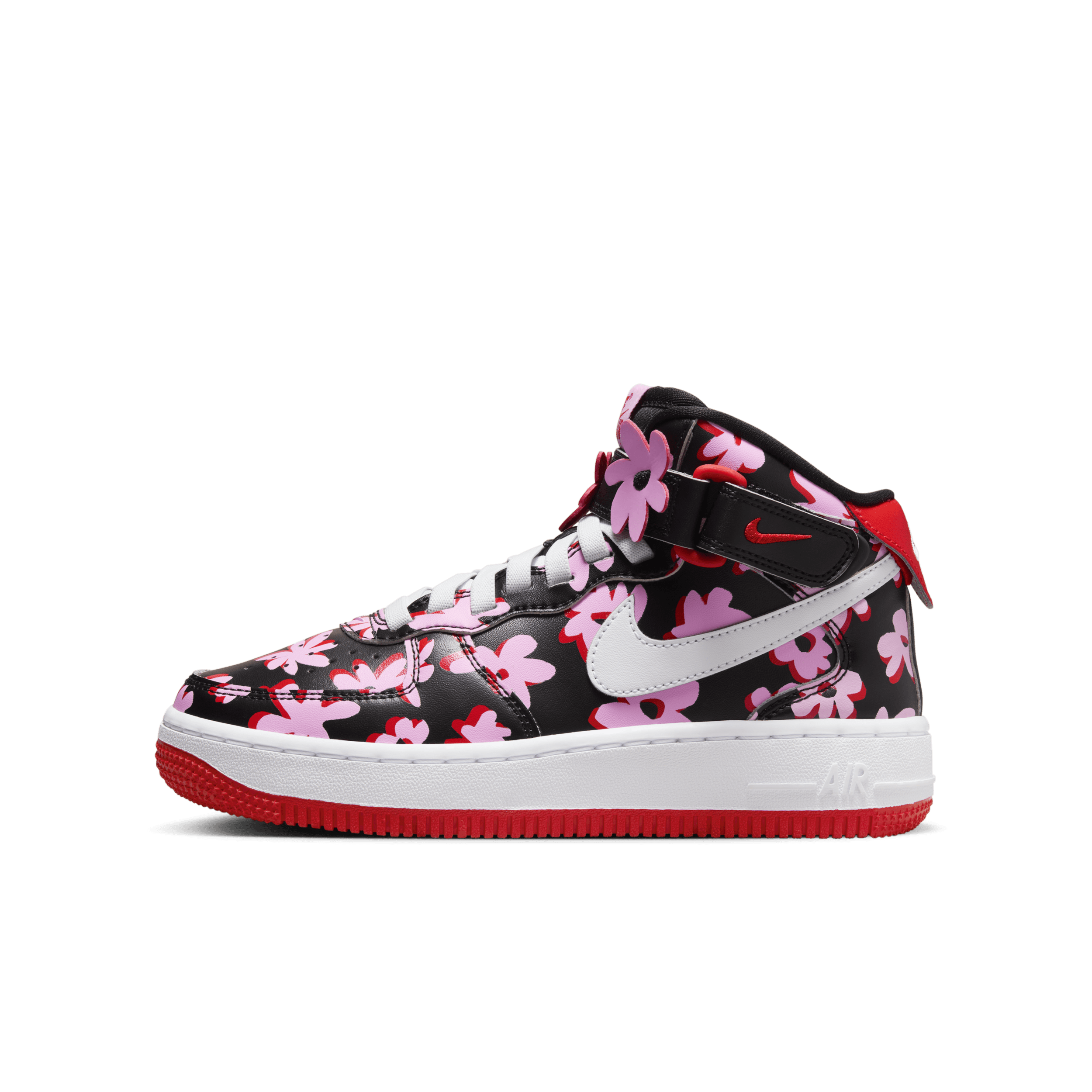 Nike Air Force 1 Mid EasyOn SE kinderschoenen - Zwart - FQ3692-001