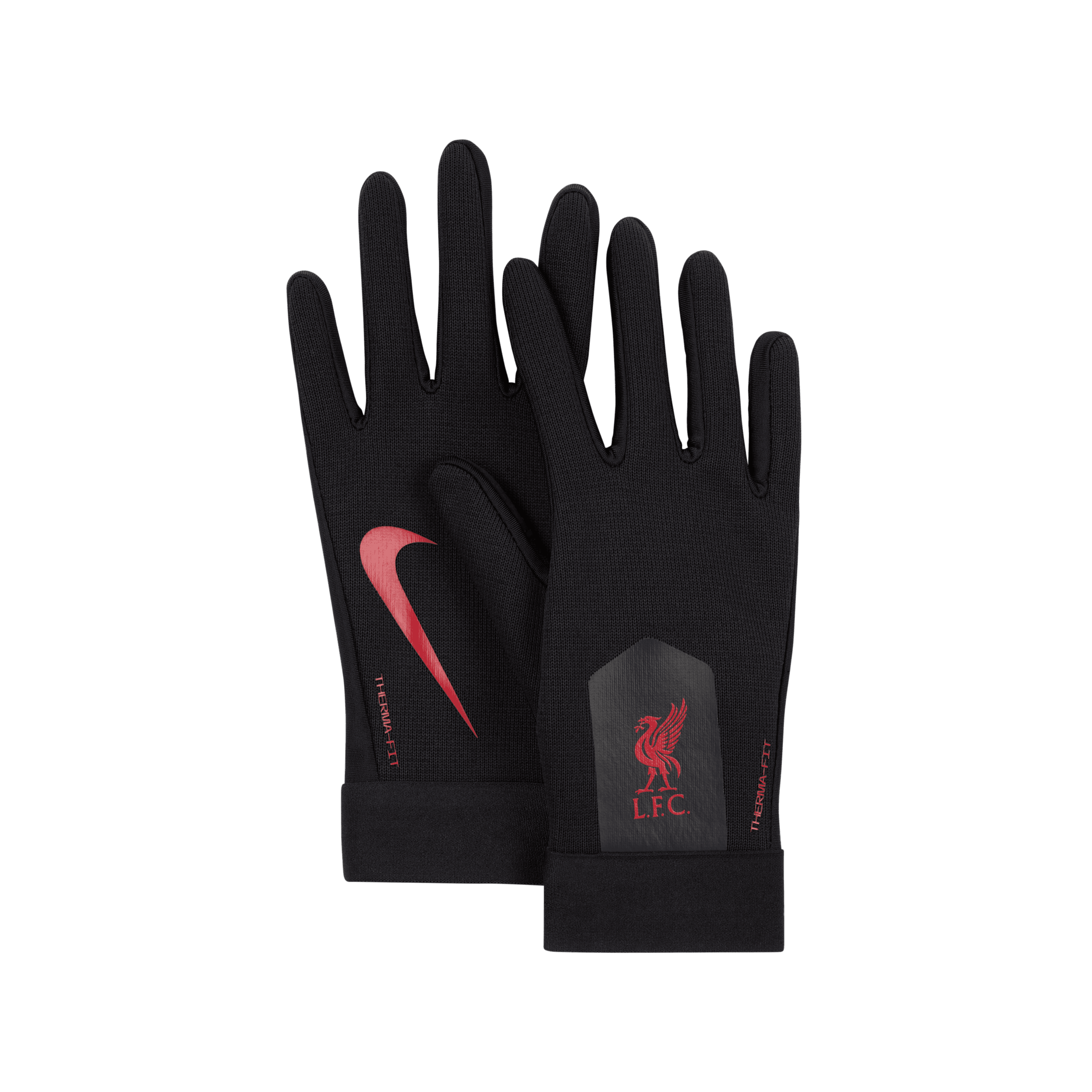 Gants de foot Nike Therma-FIT Liverpool F.C. Academy pour ado - Noir