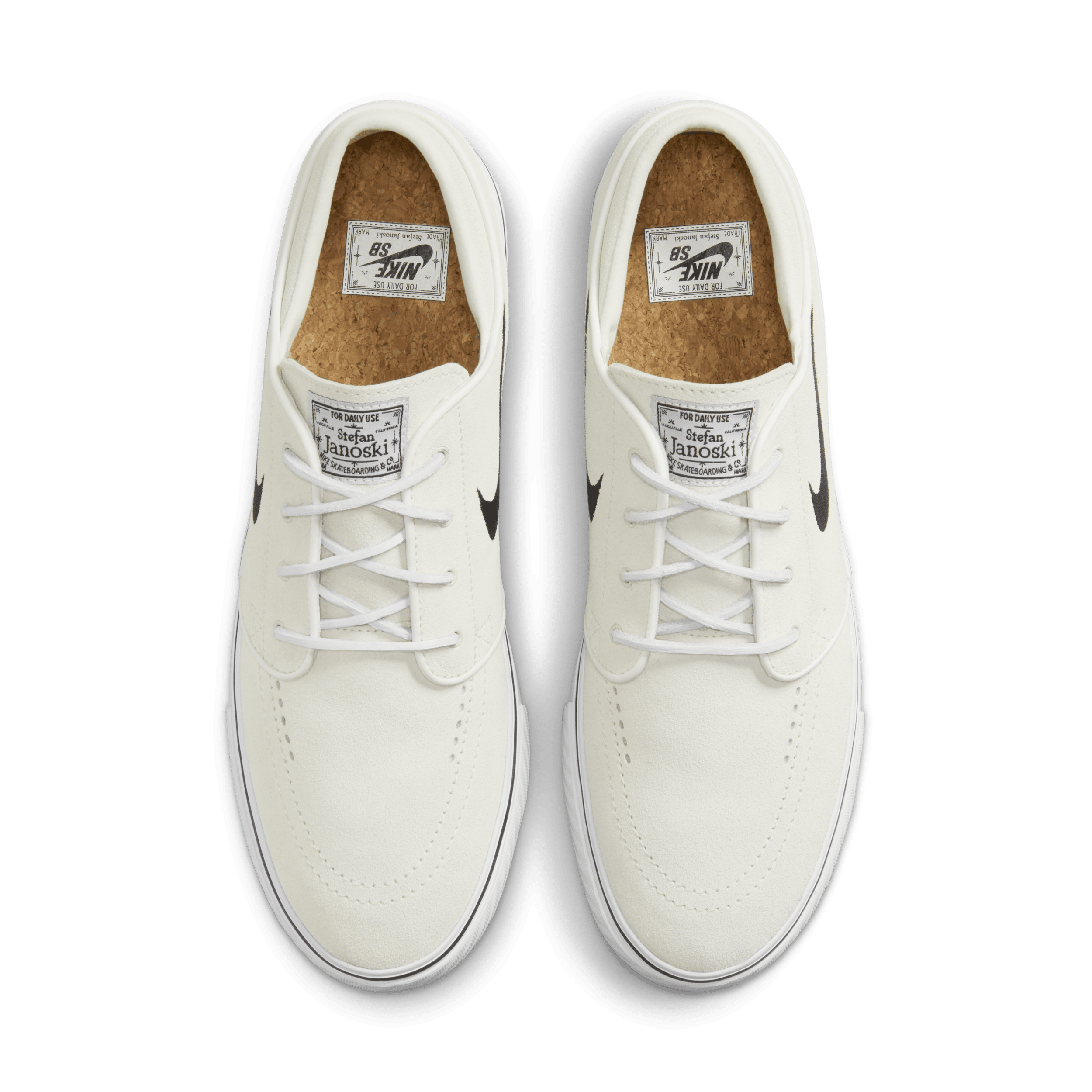 Chaussures de skateboard Nike SB Zoom Janoski OG+ - Blanc