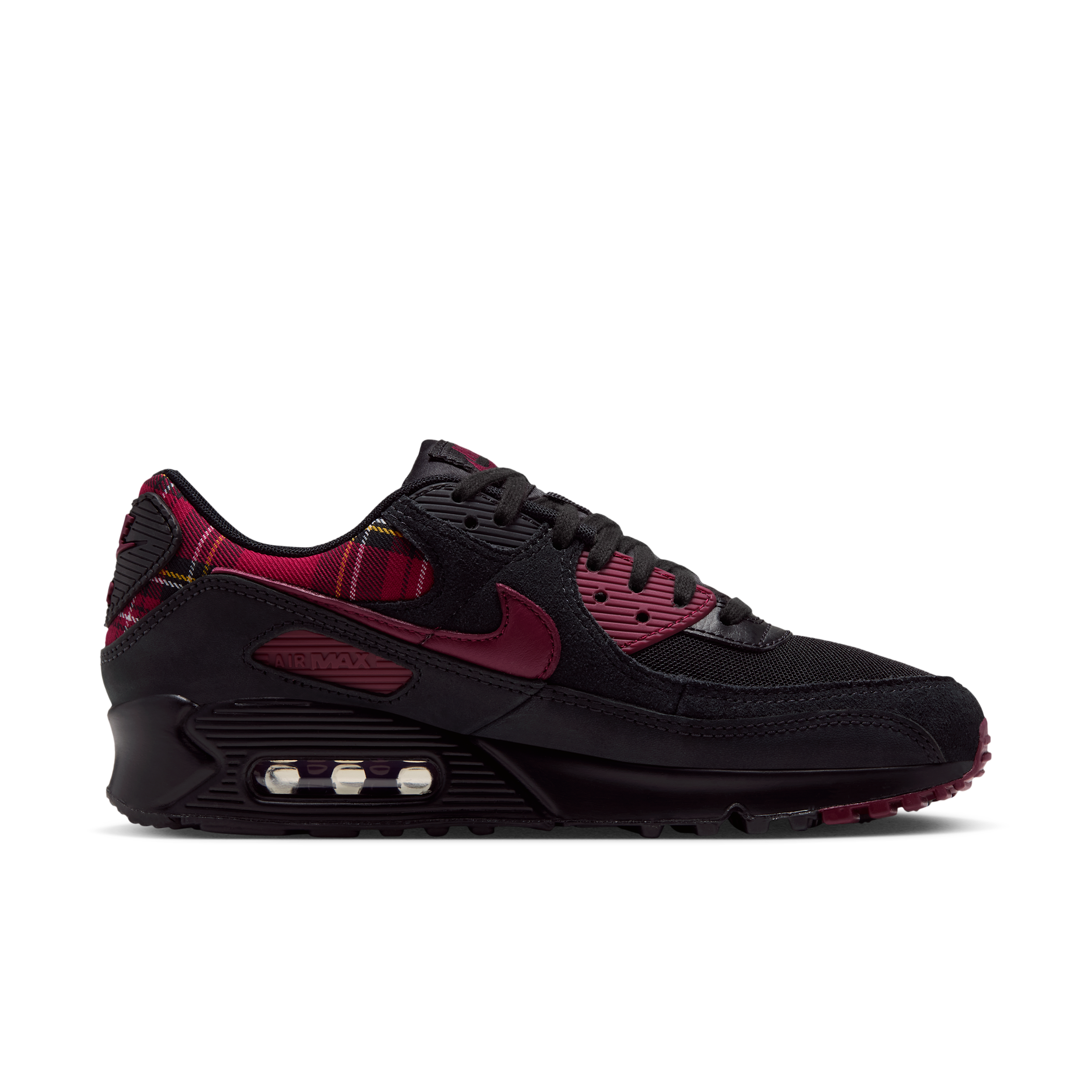 Nike Air Max 90 'Check' Women's Shoes - Black - IR5598-002