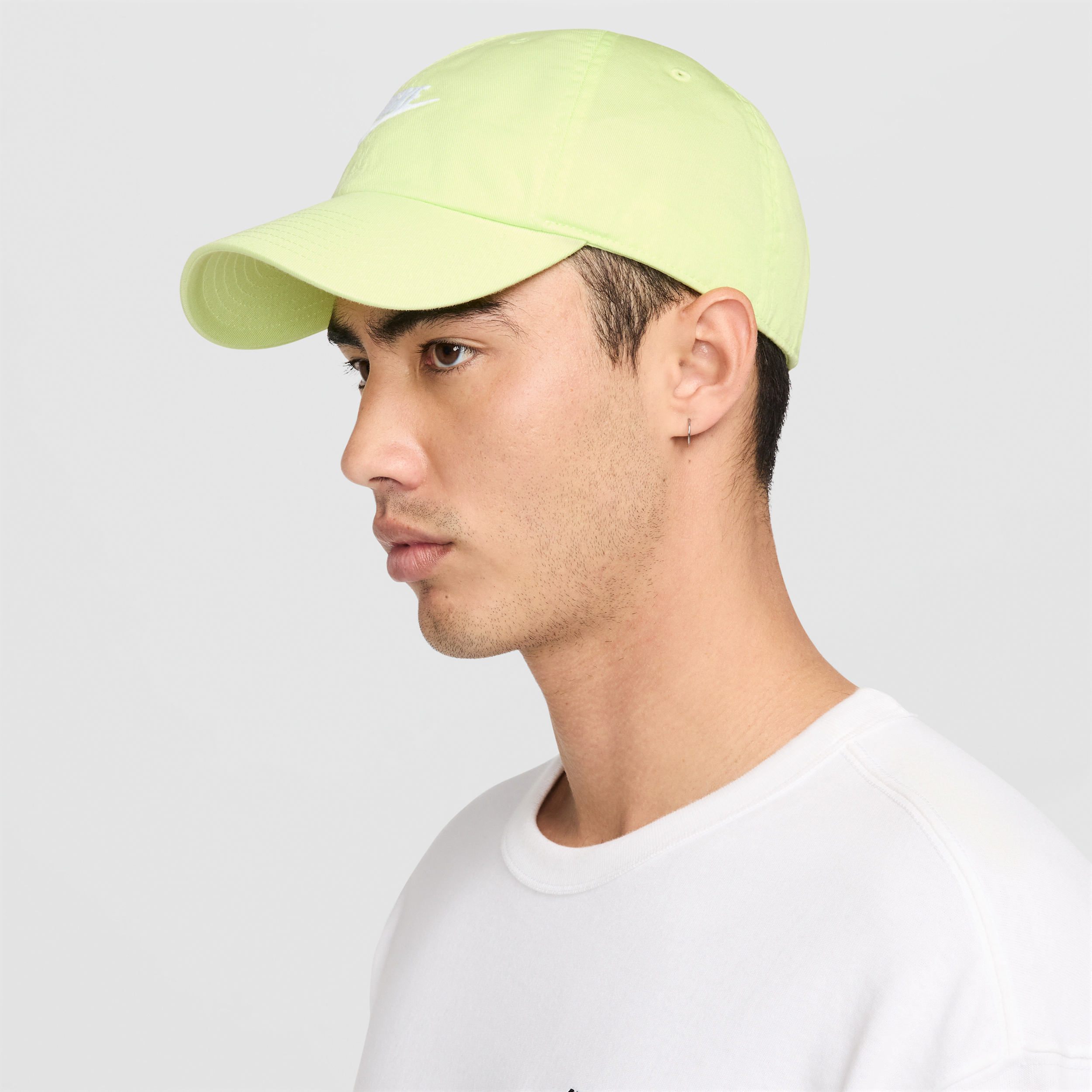 Casquette délavée souple Futura Nike Club pour enfant - Jaune