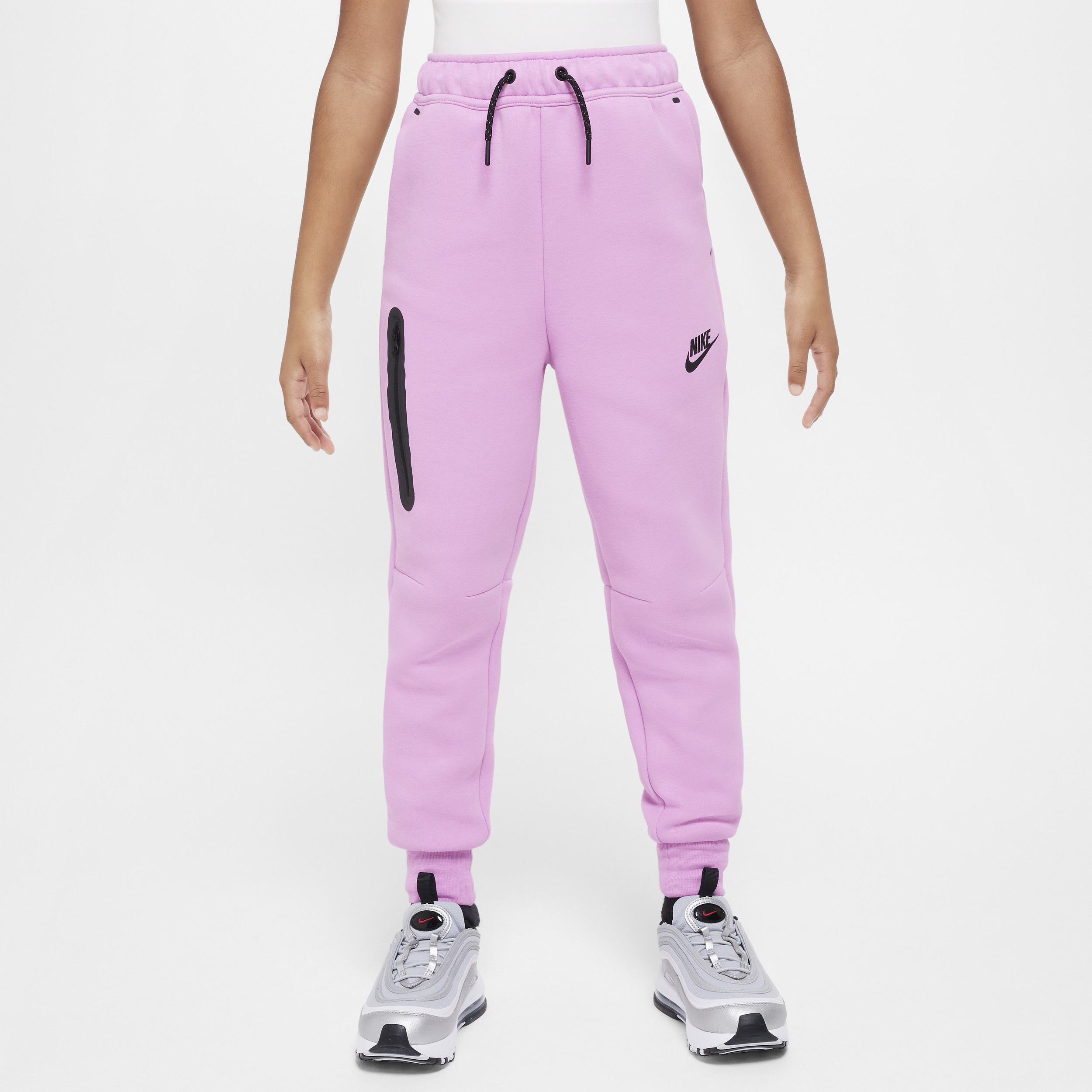 Pantalon de jogging Nike Sportswear Tech Fleece pour fille - Rose