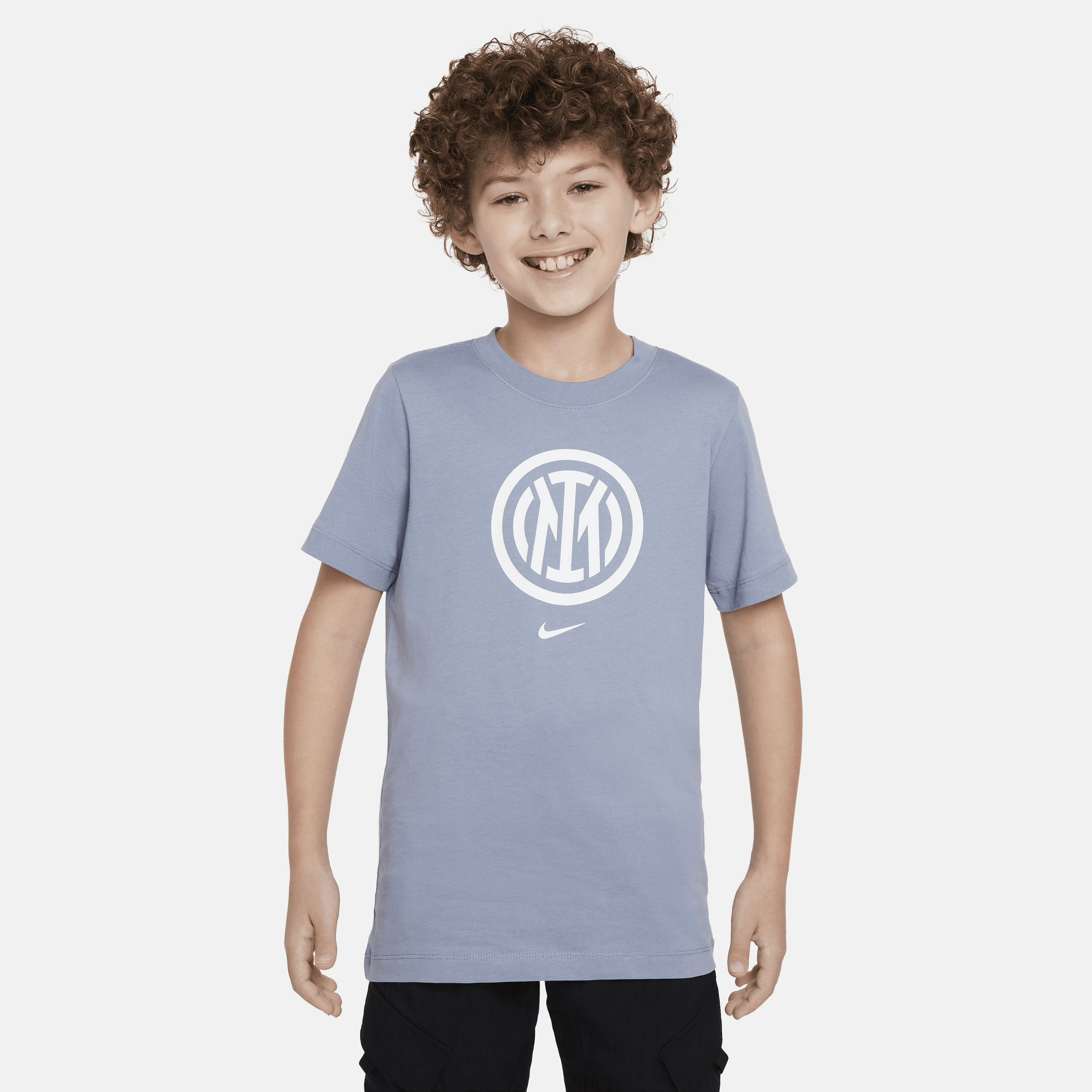 Nike Inter Milan Crest T-shirt voor kids Blauw