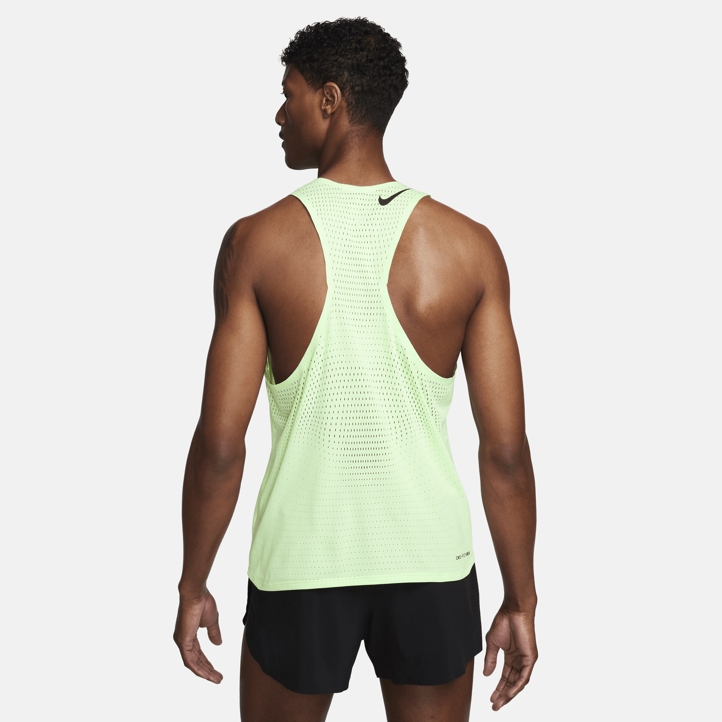 Maillot de running Dri-FIT ADV Nike AeroSwift pour homme - Vert