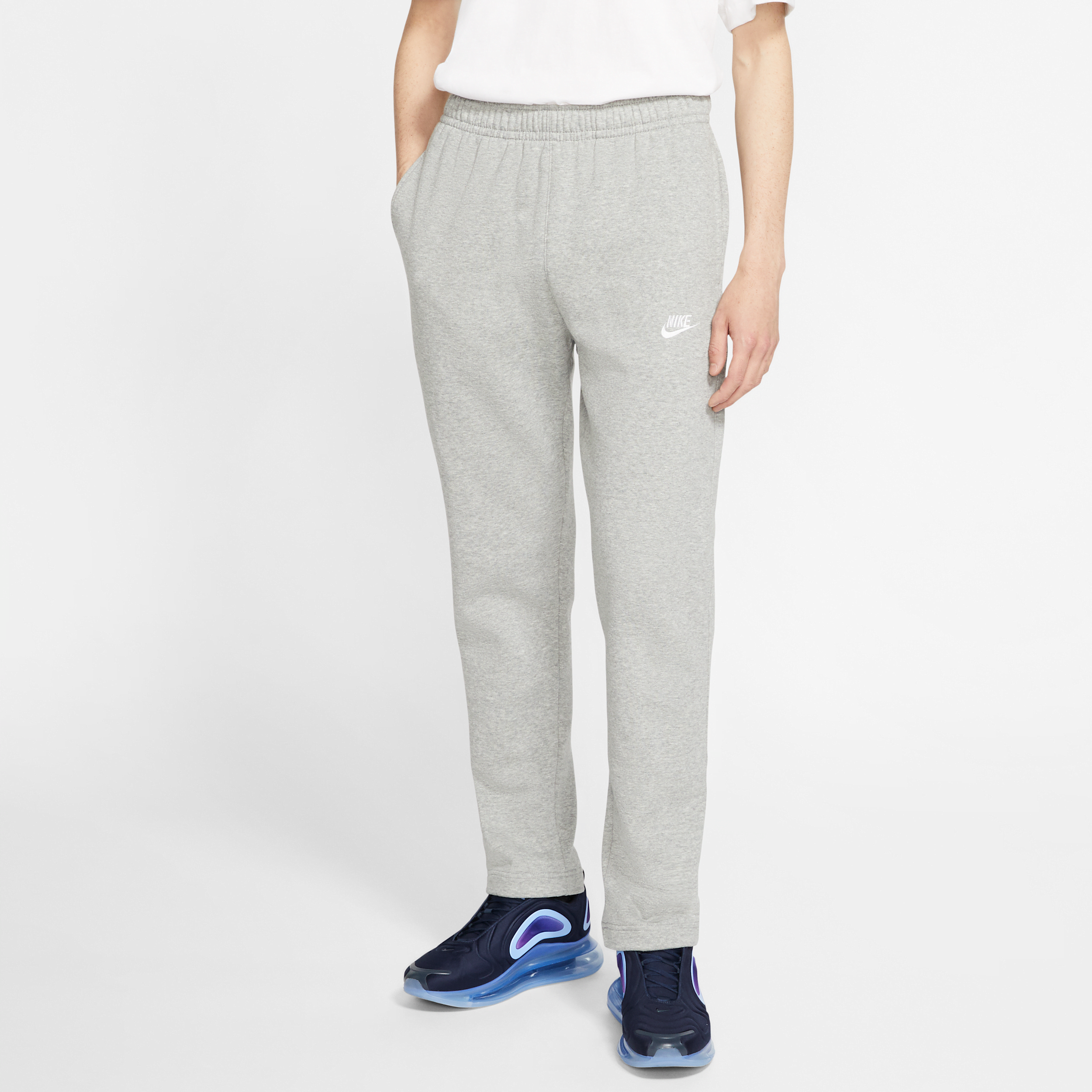 Thumbnail - Nike Club Fleece Herrenhose - Grau