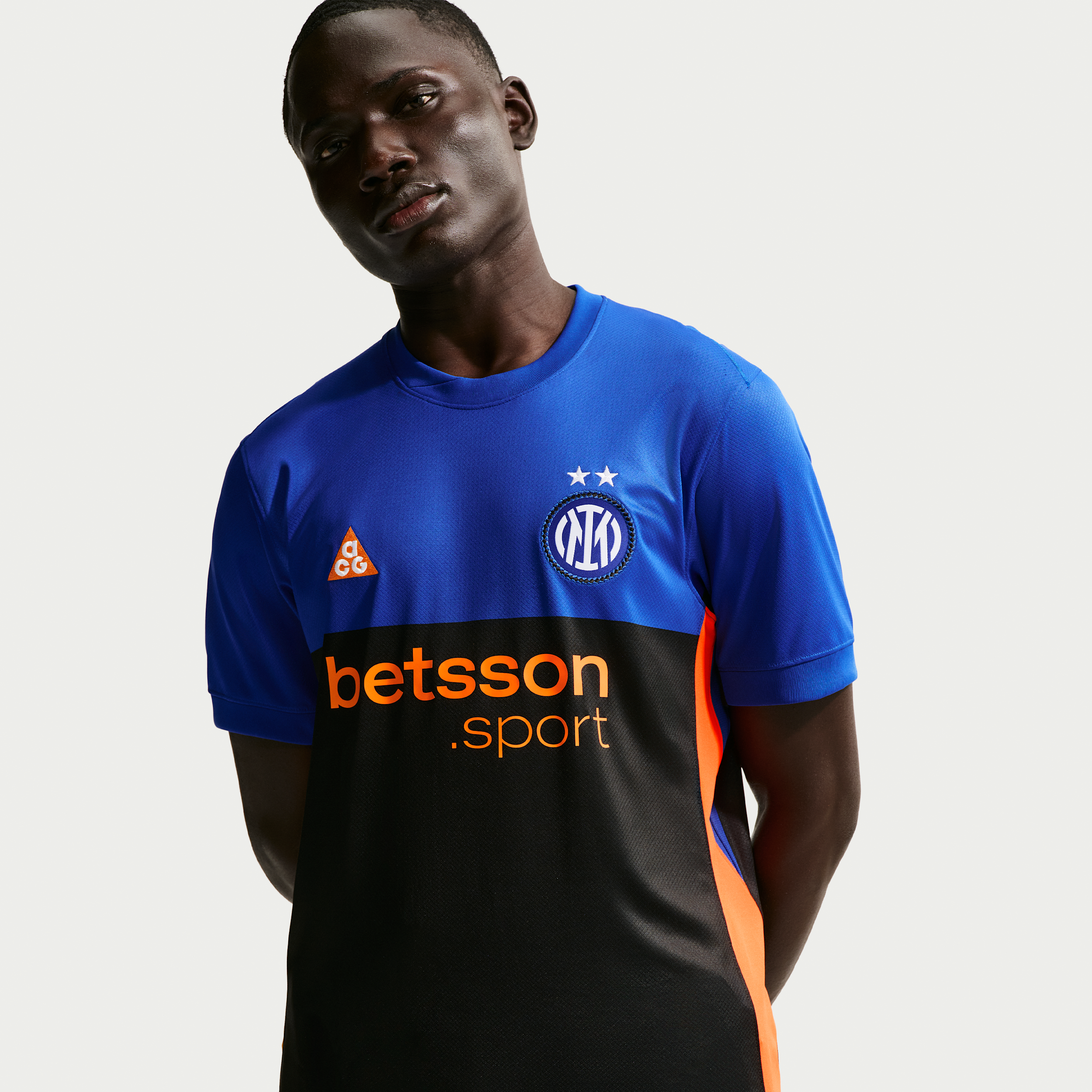 Inter Milan 2026 Stadium SE Nike ACG Dri-FIT Replica-fodboldtrøje til mænd - blå