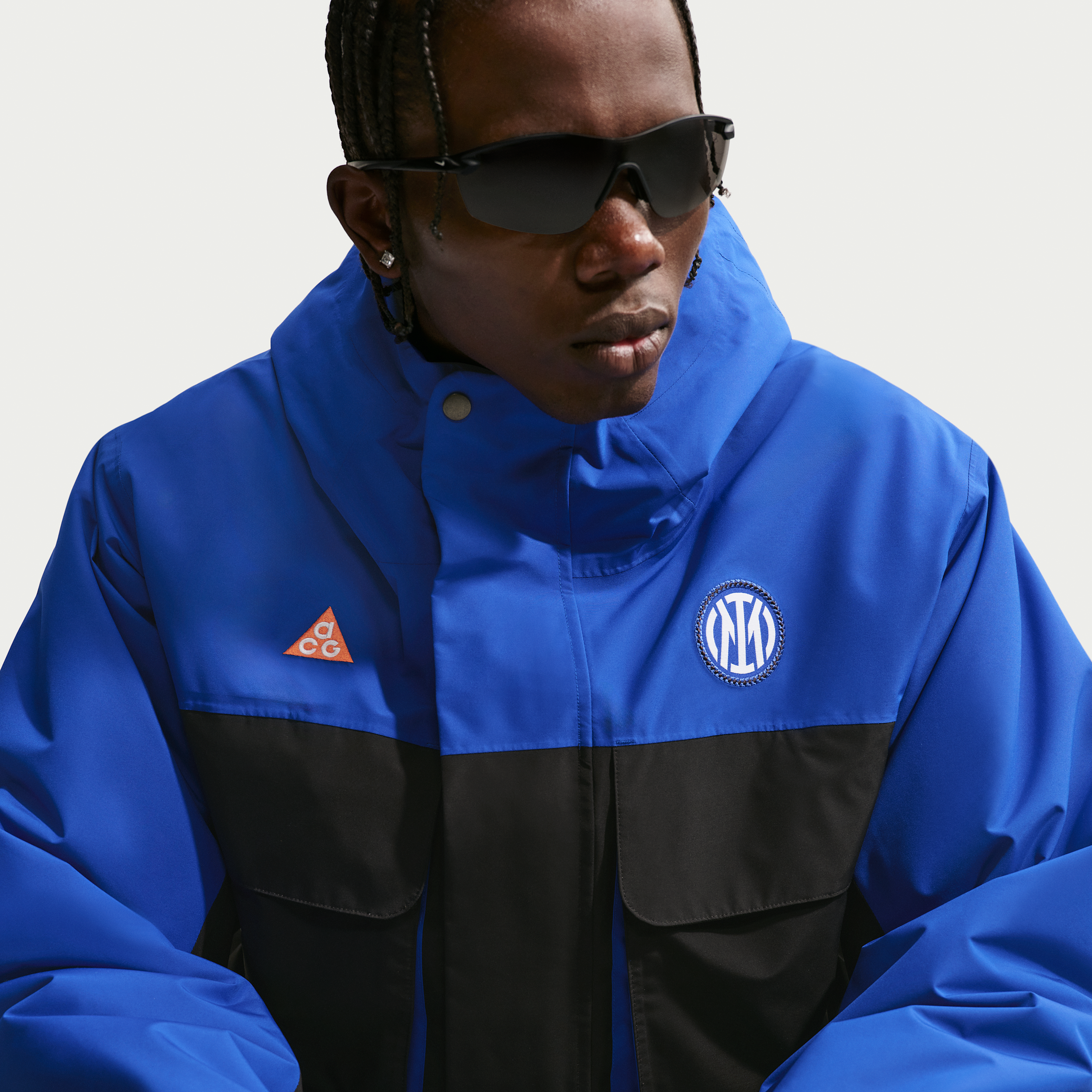 Thumbnail - Inter Mailand PrimaLoft® "Skull Peak" SE Nike ACG Storm-FIT Fußballjacke (Herren) - Blau