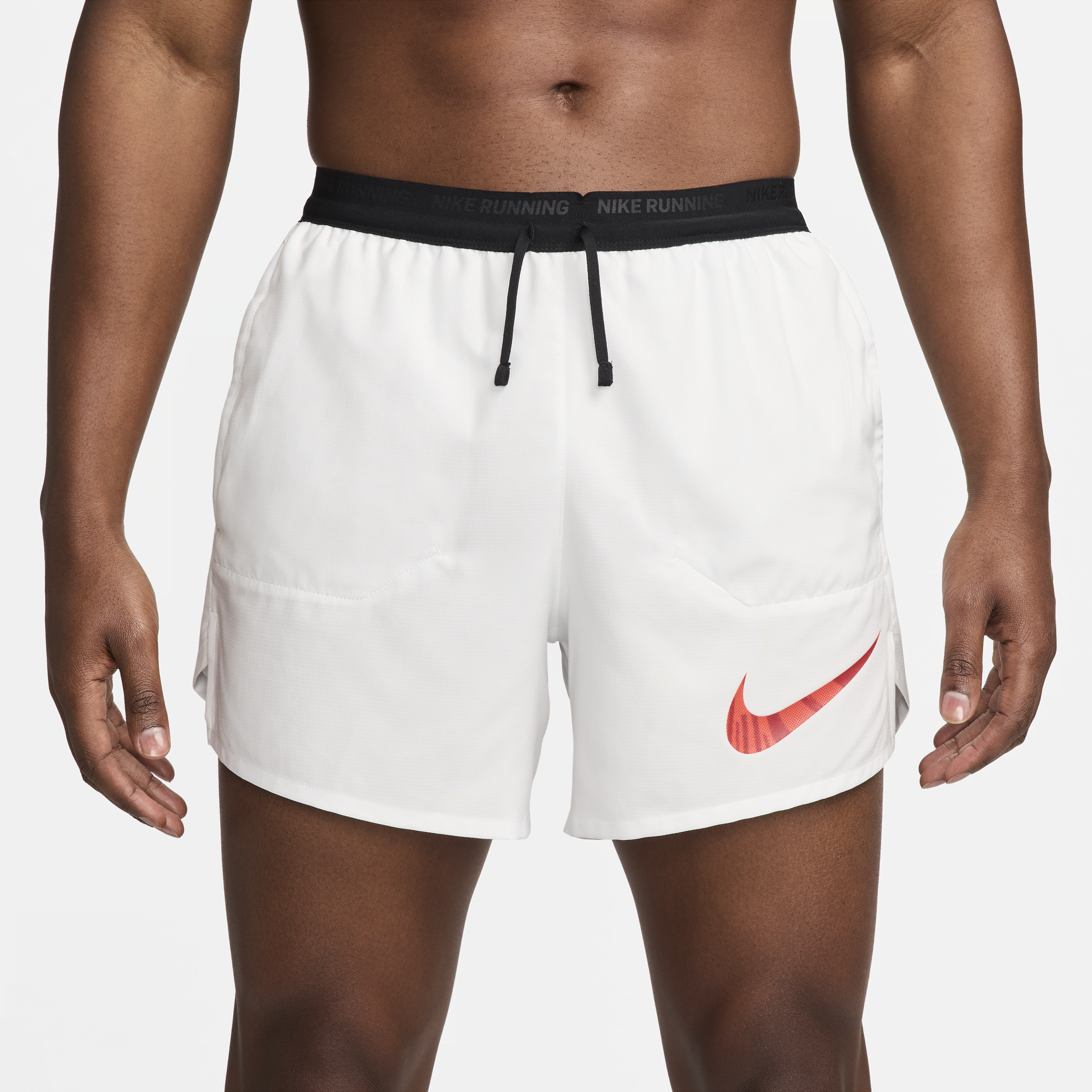 Short de running avec sous-short intégré 13 cm Nike Flex Stride Run Energy pour homme - Blanc