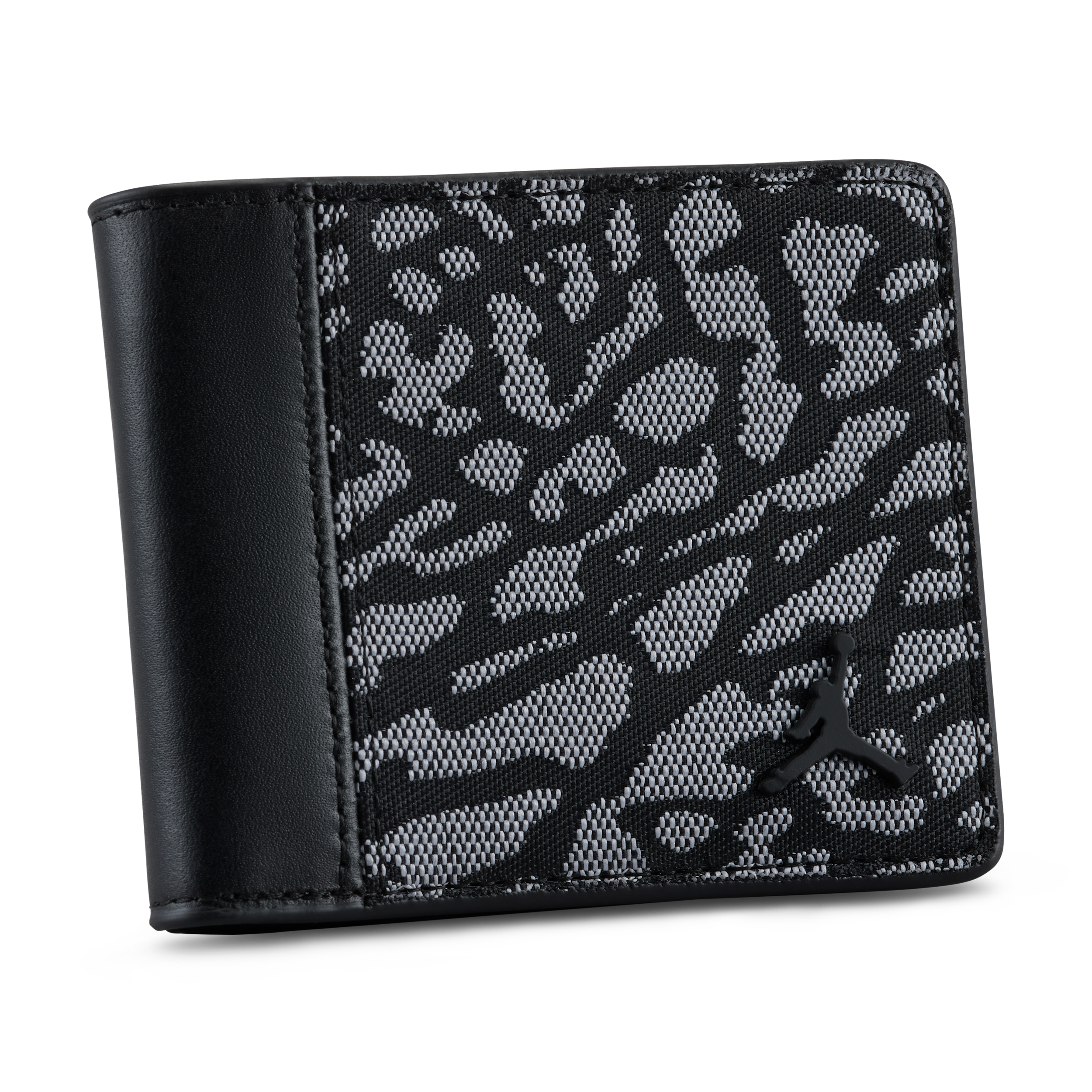 Thumbnail - Jordan Icon Bi-Fold-Geldbörse - Schwarz