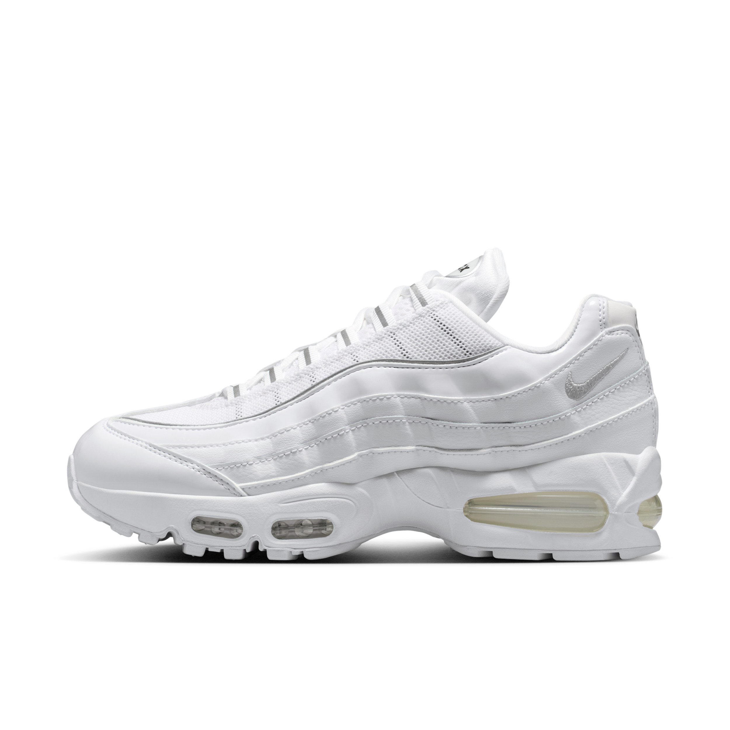 Scarpa Nike Air Max 95 Big Bubble con dettagli rifrangenti – Donna - Bianco