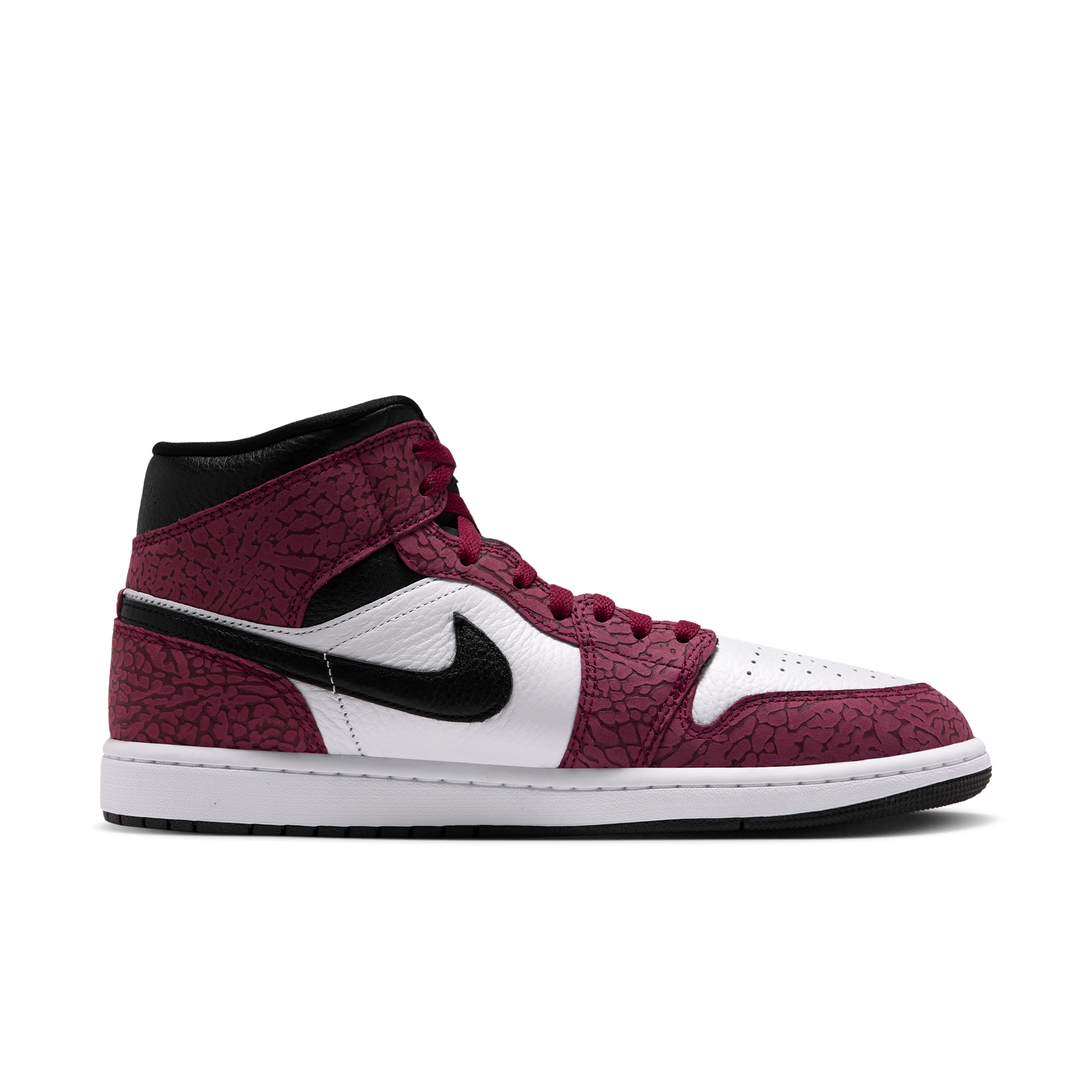 Nike Air Jordan 1 Mid SE Men's Shoes - Red - IQ5493-600
