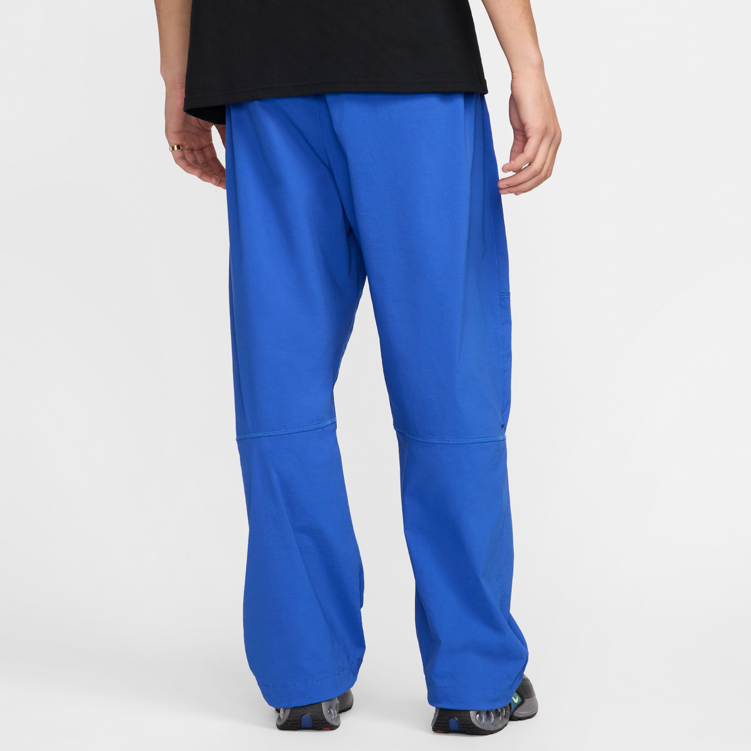 Pantalon oversize tissé Nike Tech pour homme - Bleu