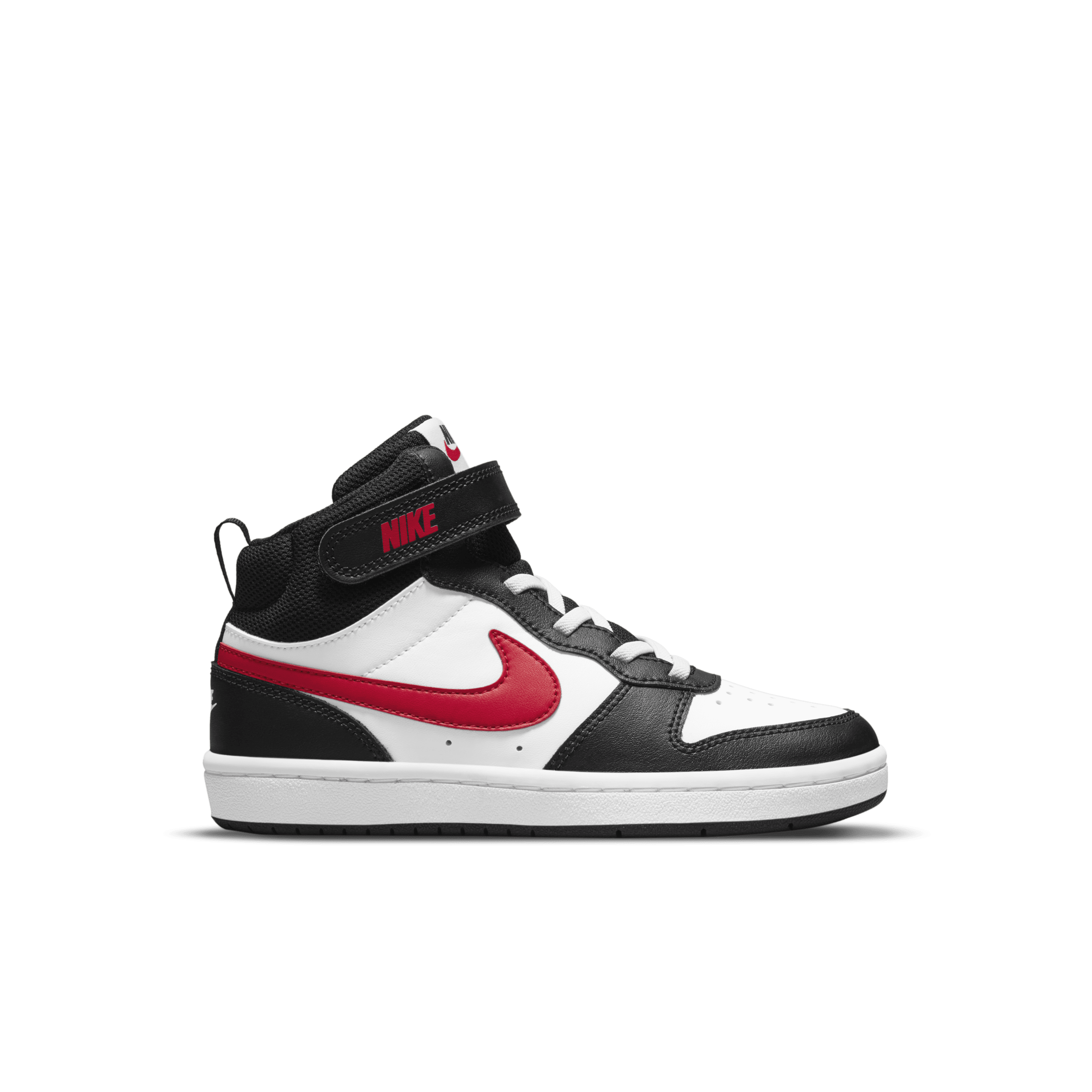 Buty dla małych dzieci Nike Court Borough Mid 2 - Biel - DO5891-161