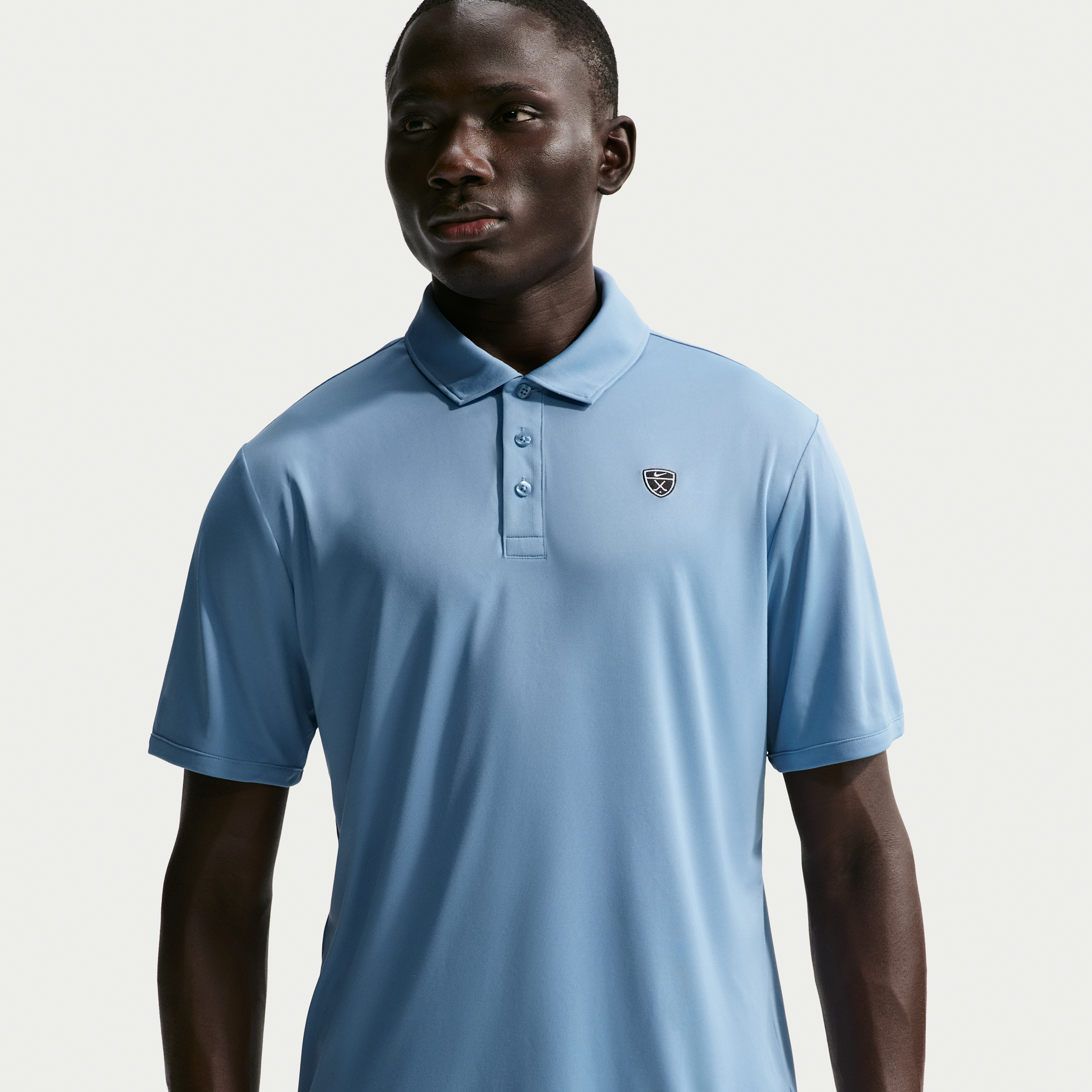 Polo da golf Dri-FIT Nike Par – Uomo - Blu