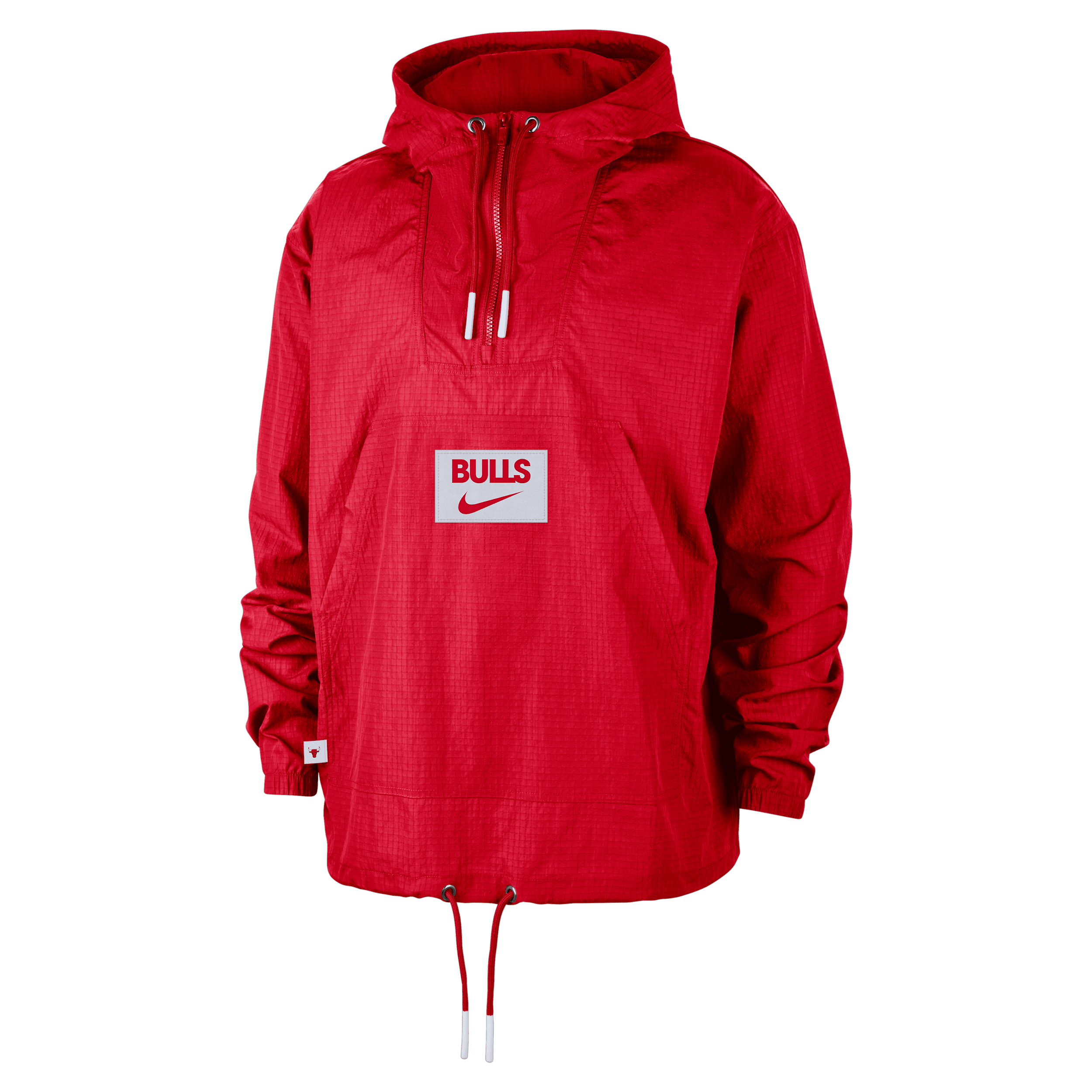 Anorak Nike NBA Chicago Bulls Club Courtside pour homme - Rouge