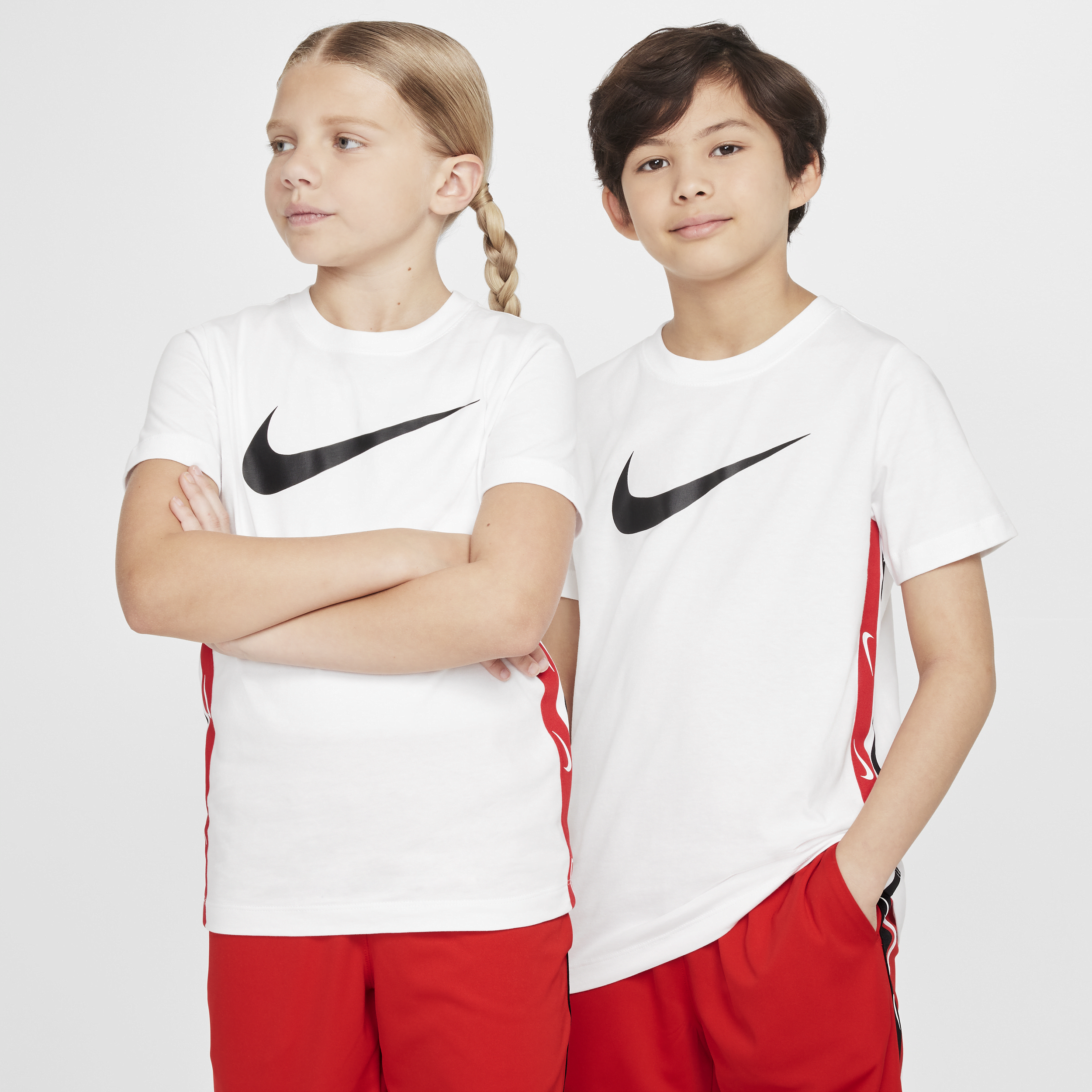Nike Big Kids' T-Shirt - White