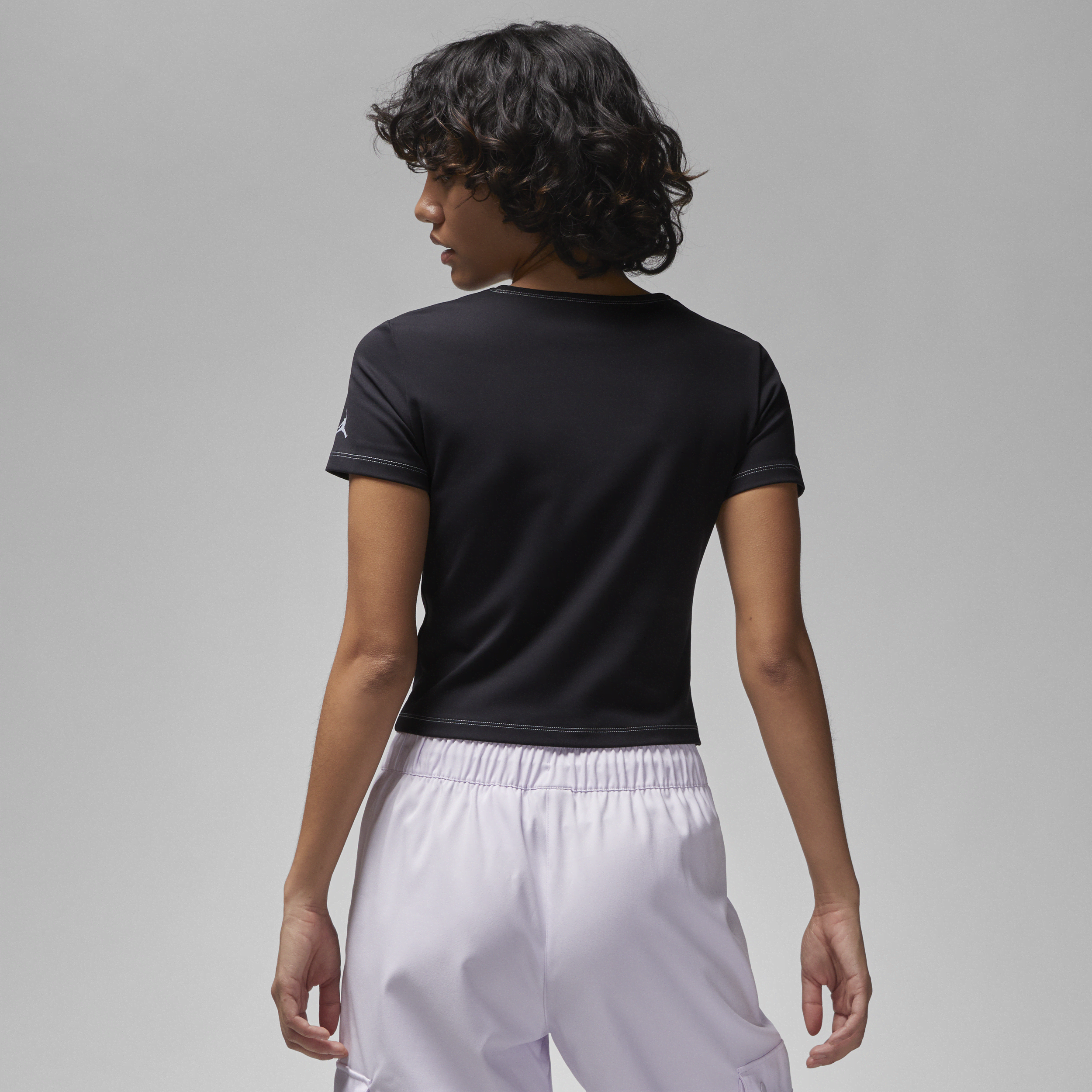 Haut avec découpe Jordan Sport pour femme - Noir