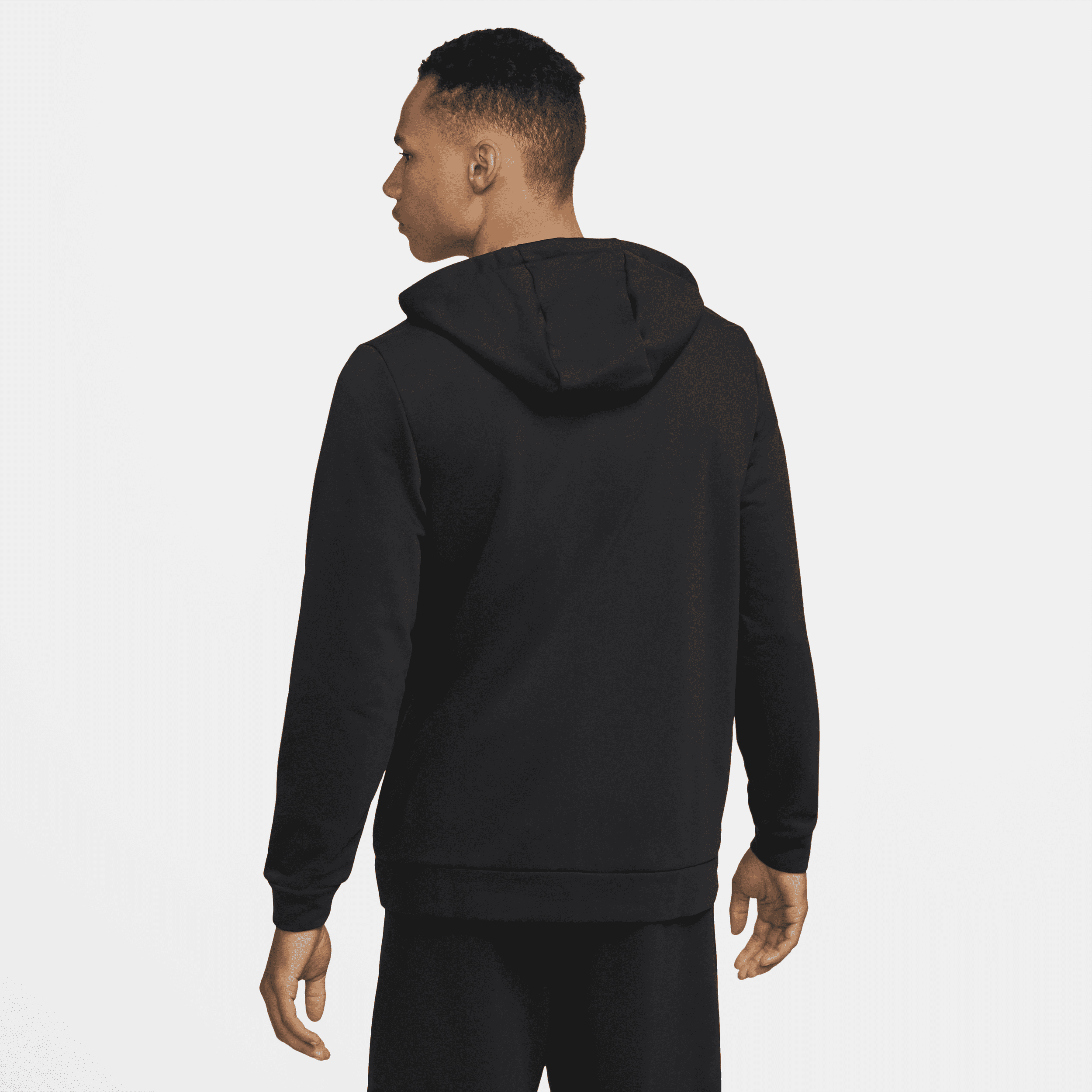 Sweat à capuche de fitness à zip Dri-FIT Nike Dry pour homme - Noir