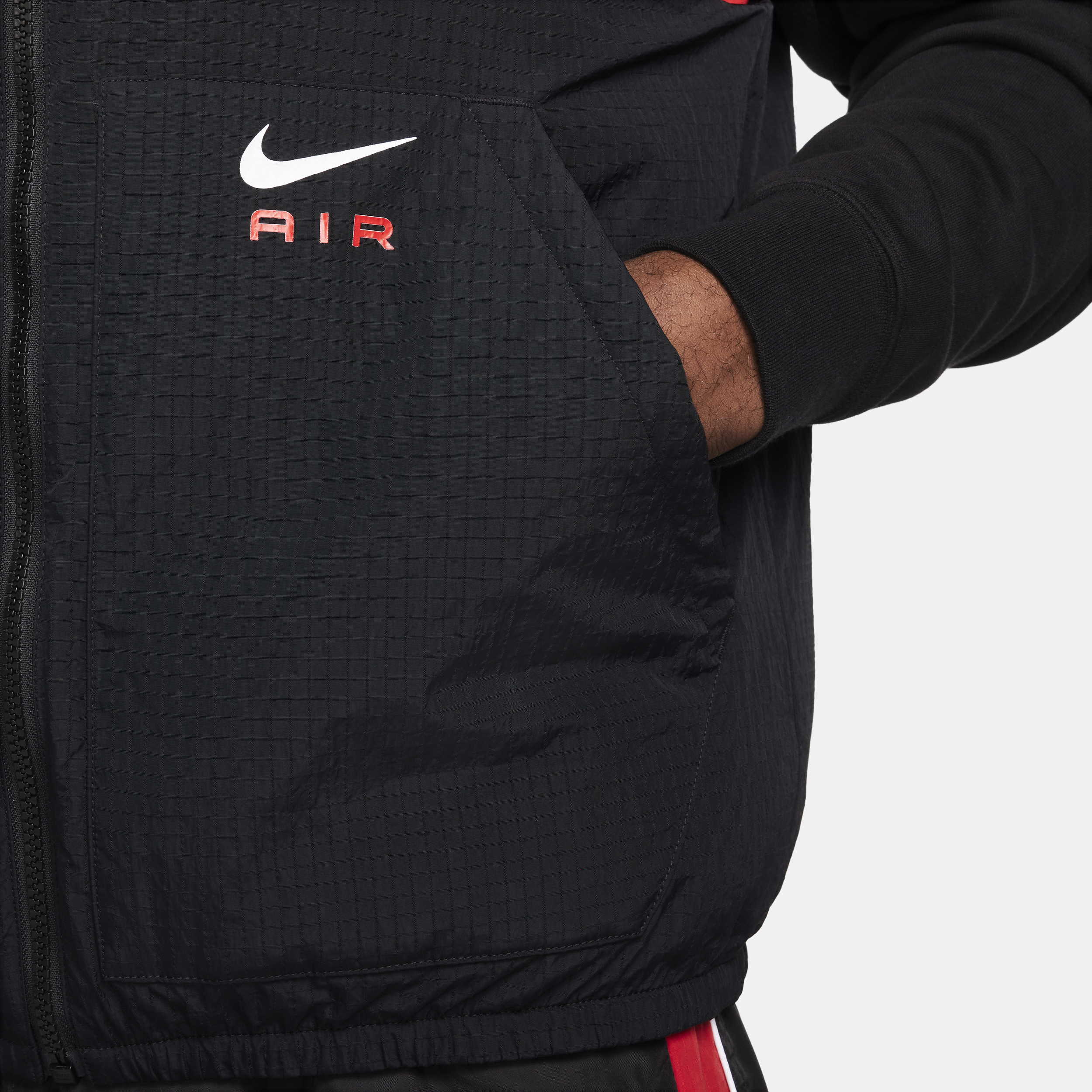 Nike Sportswear klassieke Therma-FIT bodywarmer voor heren Zwart