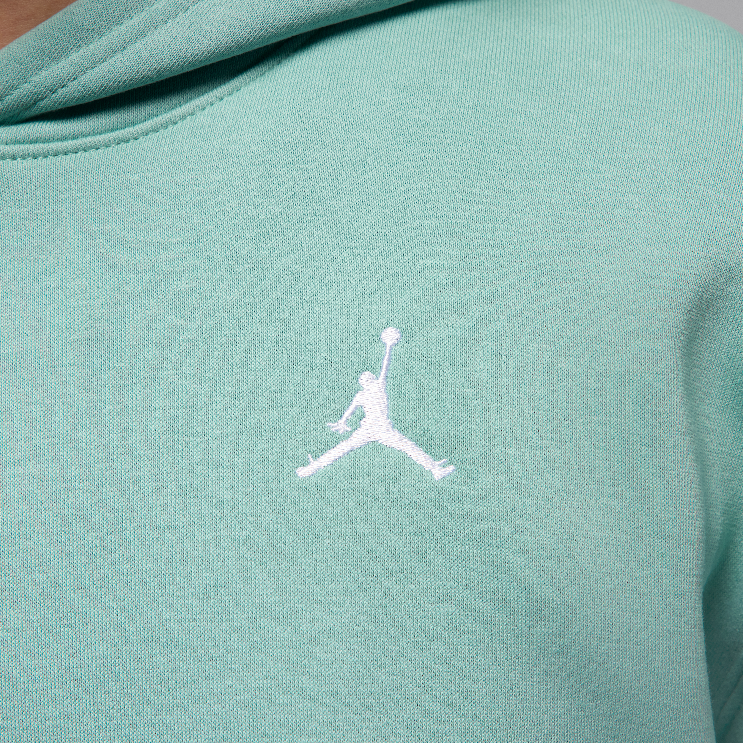 Jordan Brooklyn Fleece hoodie voor dames Groen