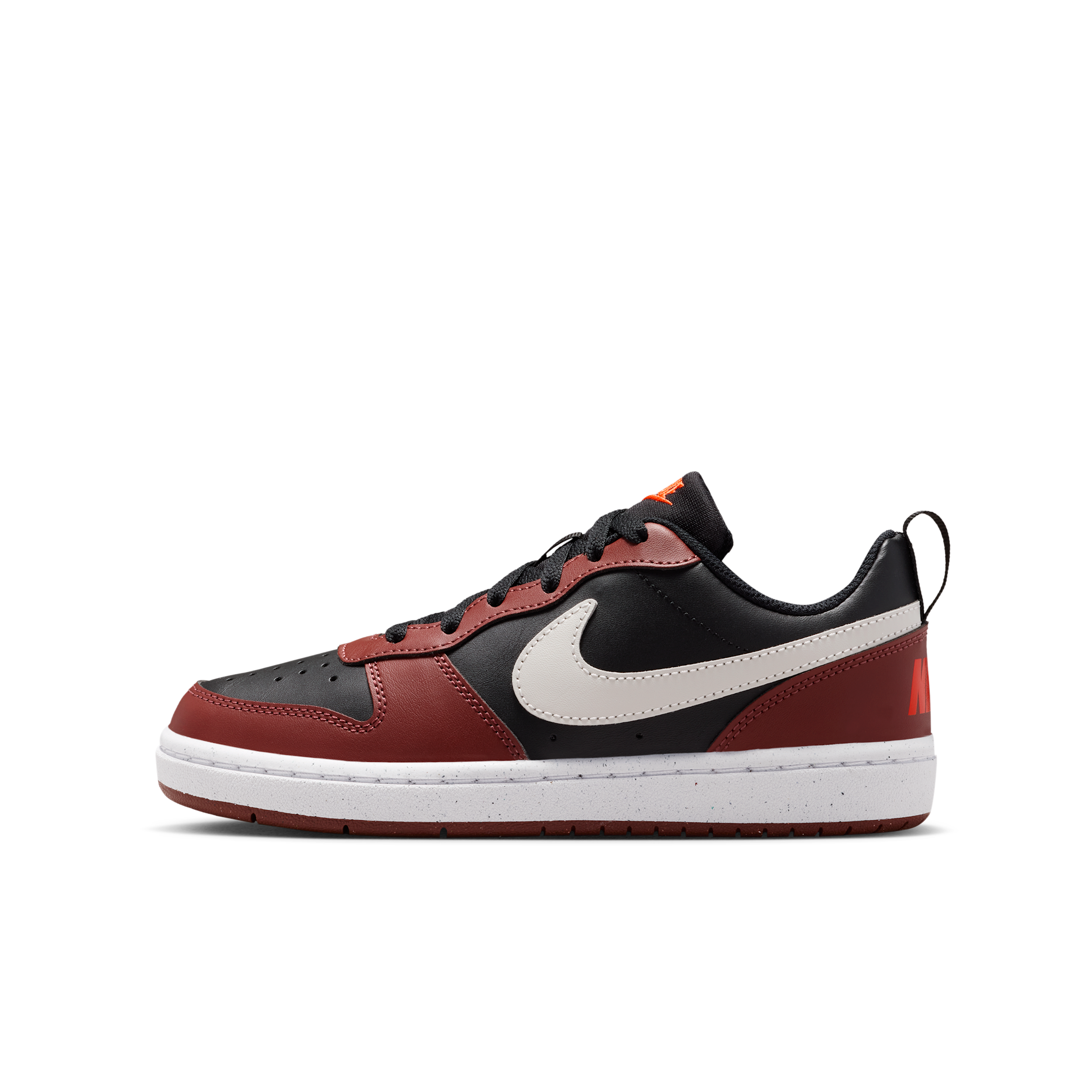 Nike Court Borough kindersneaker zwart