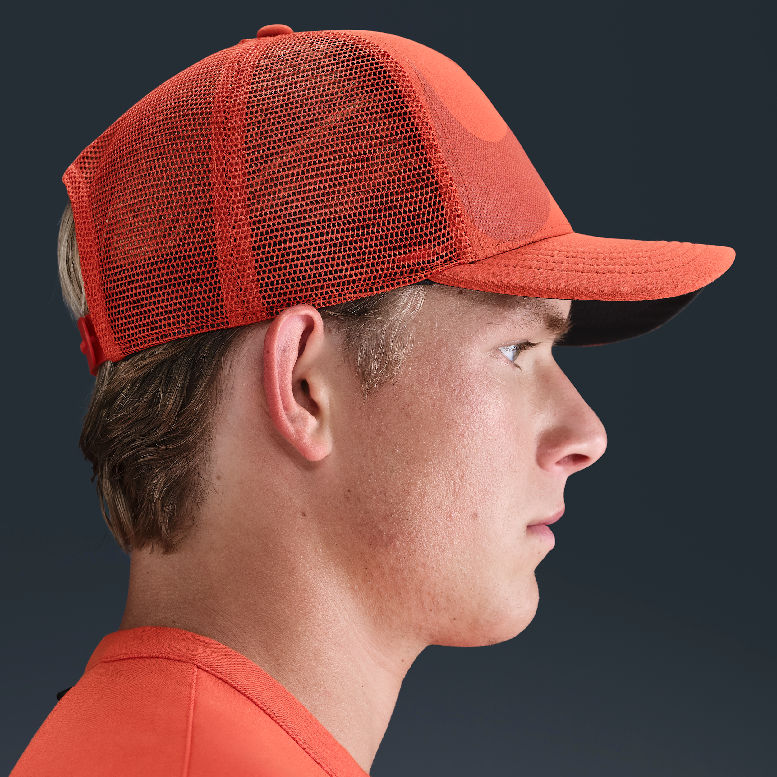 Thumbnail - Nike Rise Dri-FIT Trucker-Cap - Rot