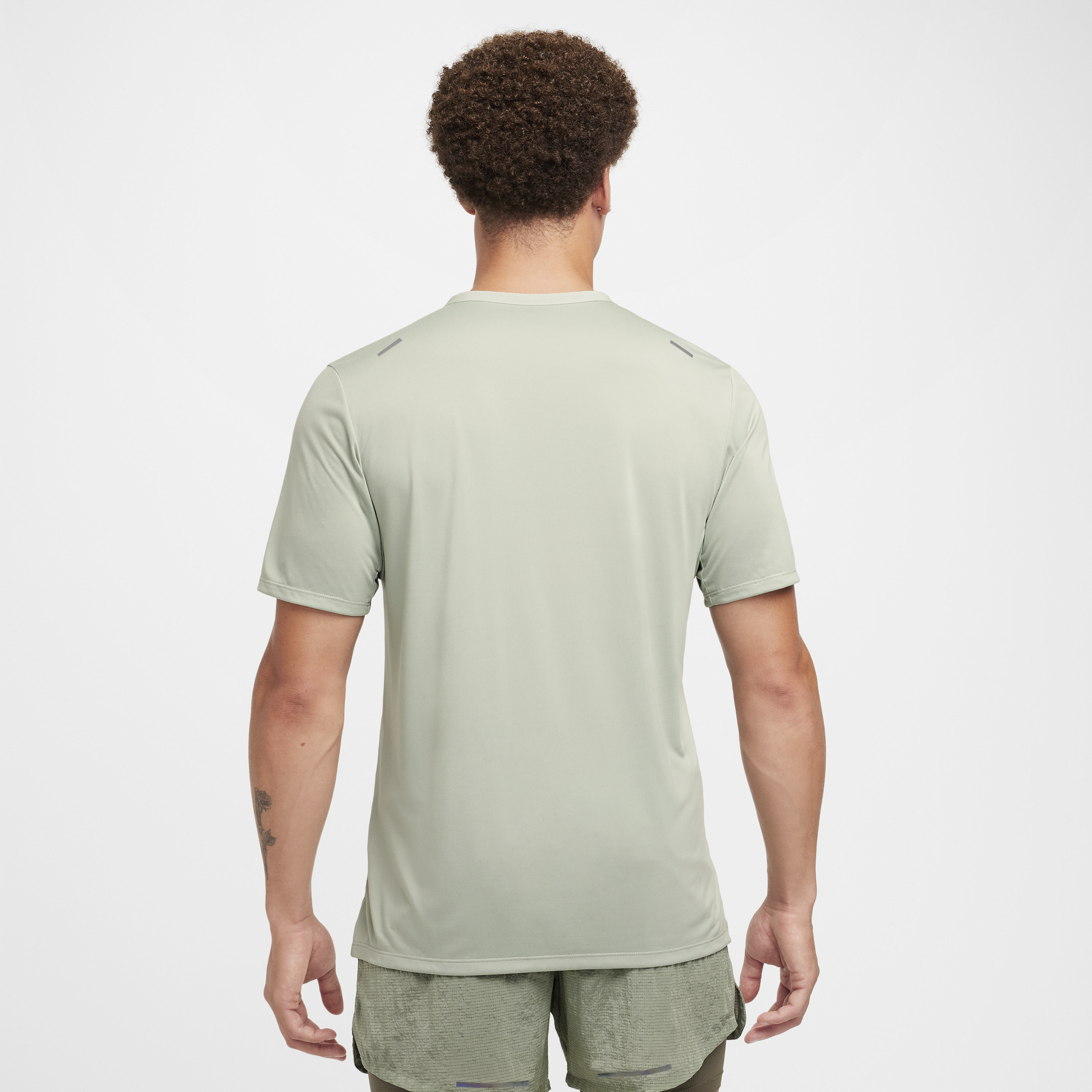 Haut de running à manches courtes Dri-FIT Nike Rise 365 pour homme - Vert