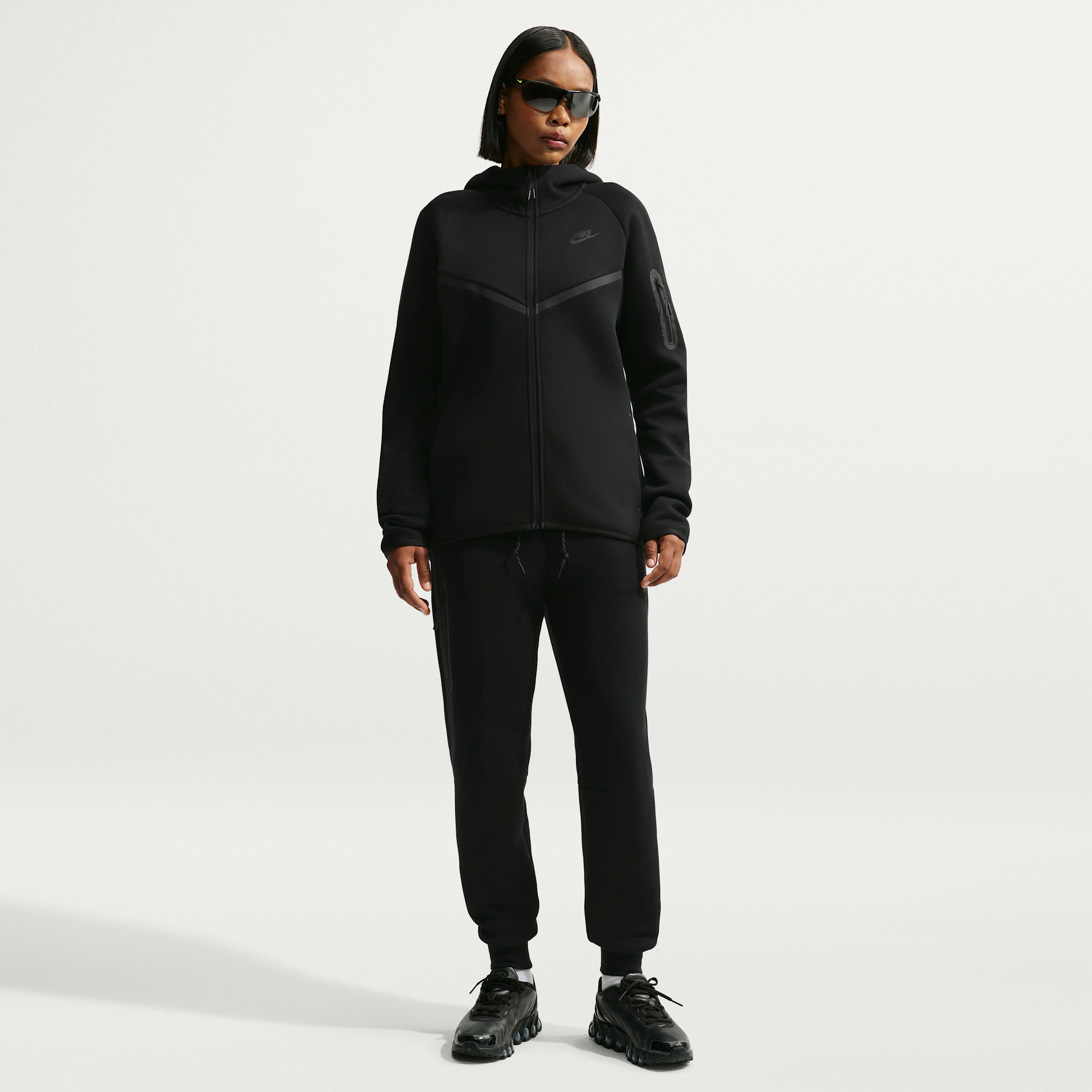 Nike Pantalon De Survetement Taille Mi Haute Nike Tech Fleece Pour