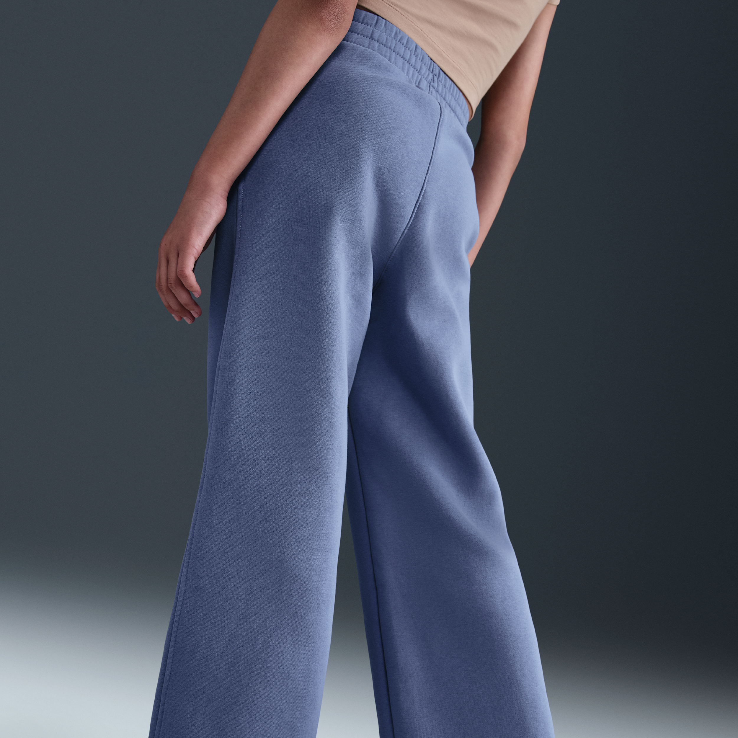 Thumbnail - Nike Club Fleece-Hose für Mädchen - Blau