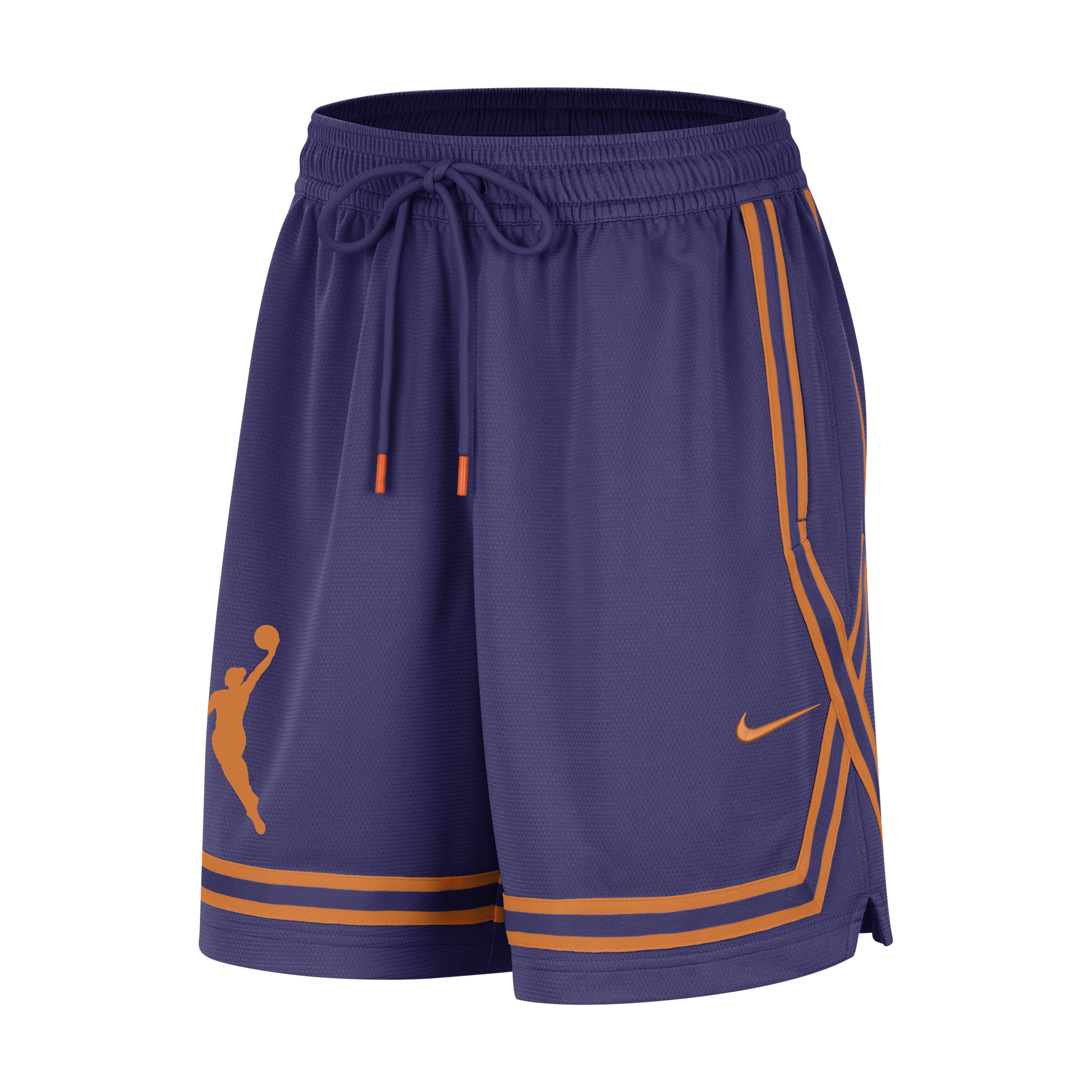 Nike Team 13 Dri-FIT WNBA-shorts voor dames Paars