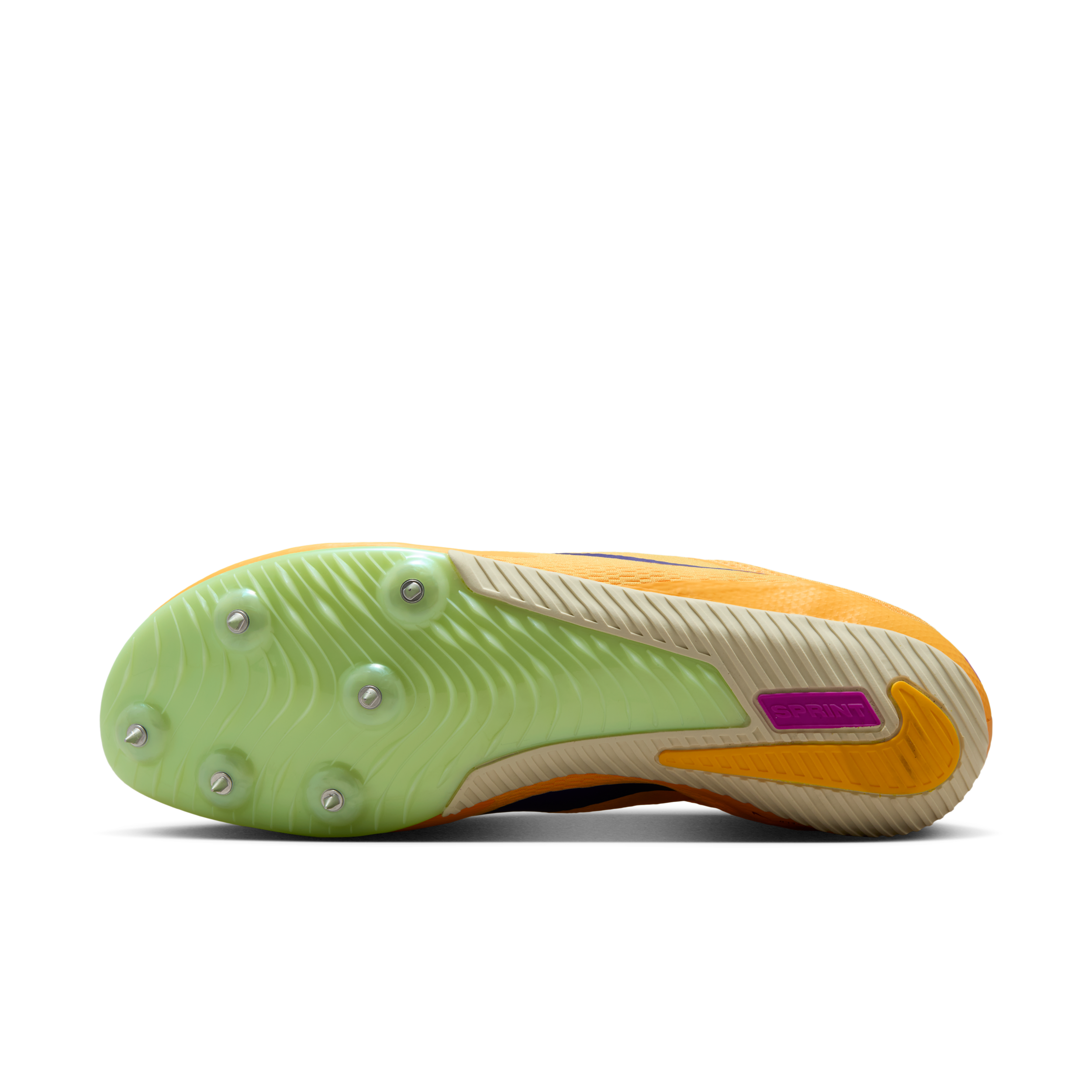 Nike Zoom Rival Sprint friidrettspiggsko til sprintløp - Gul - FZ9663-800