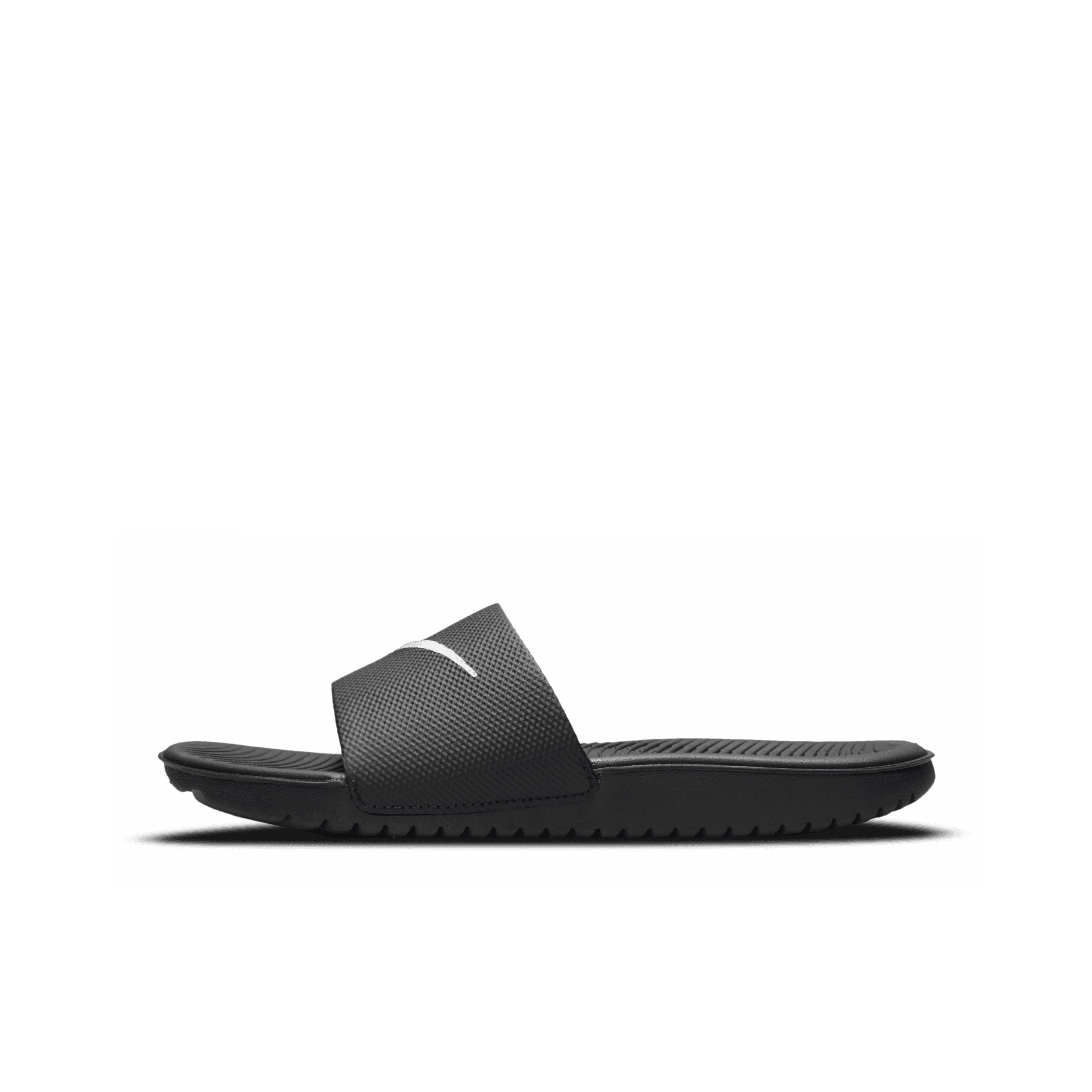 Claquette Nike Kawa pour Jeune enfant/Enfant plus âgé - Noir