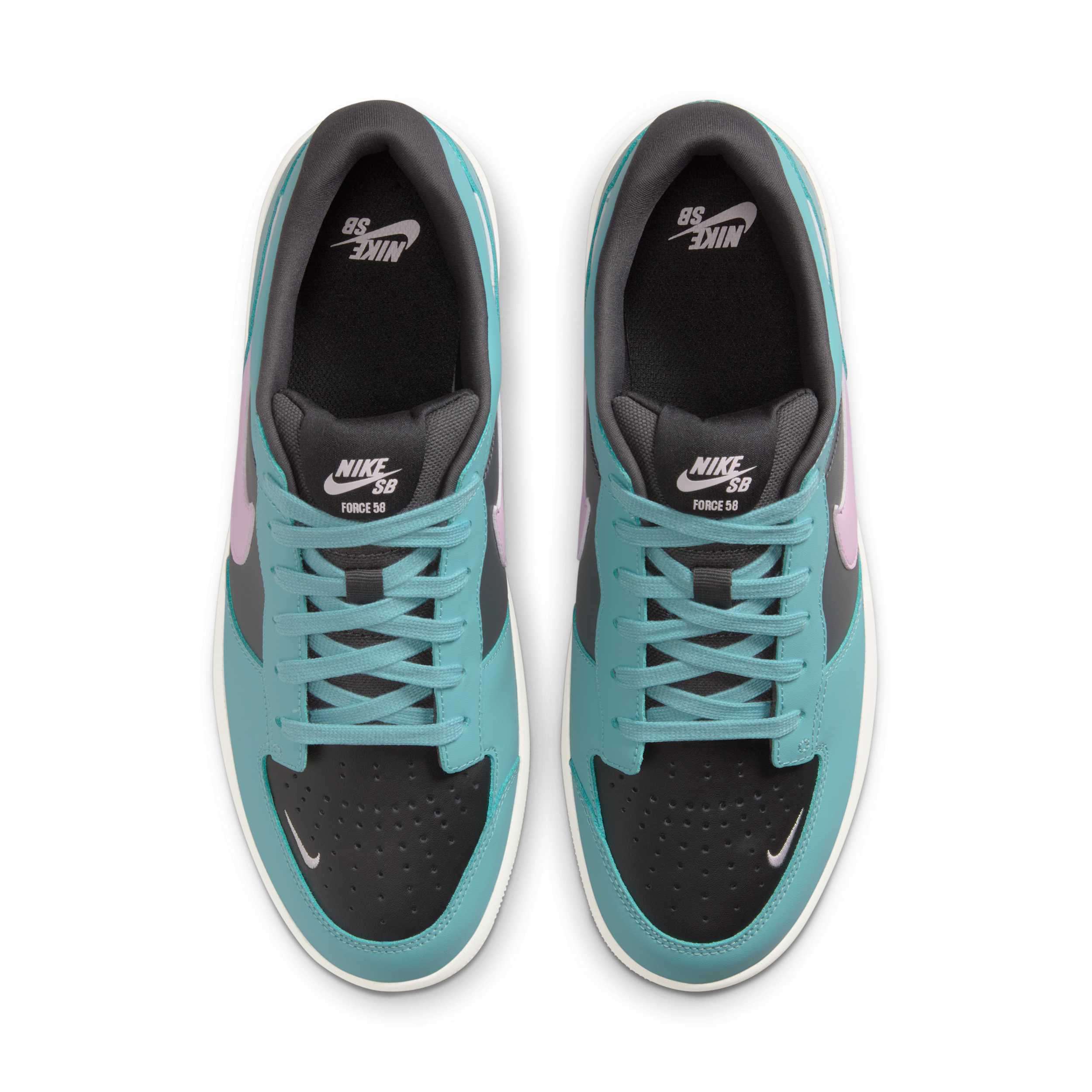 Nike SB Force 58 Premium Skateschoenen Blauw