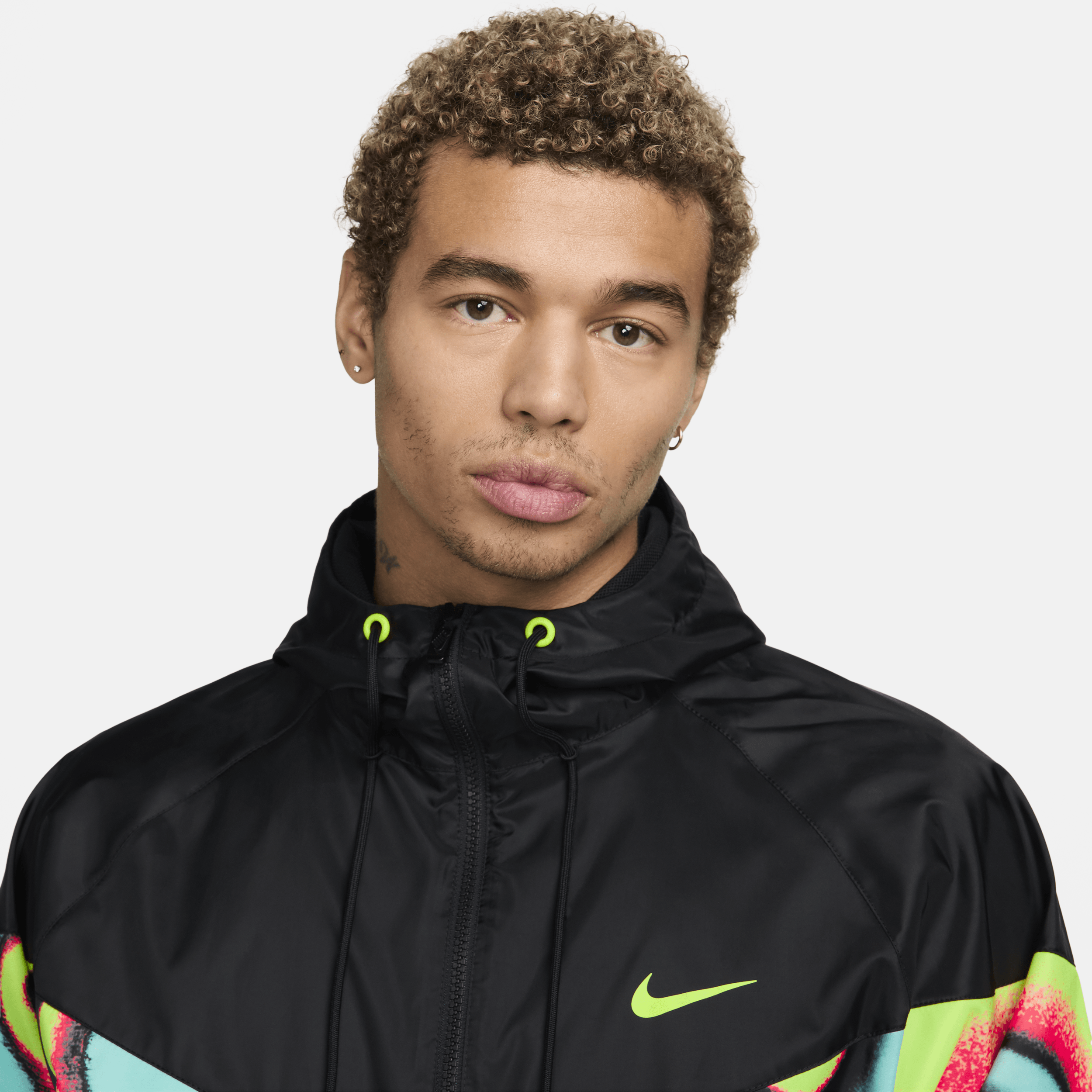 Nike Sportswear Windrunner geweven herenjack met voering Roze
