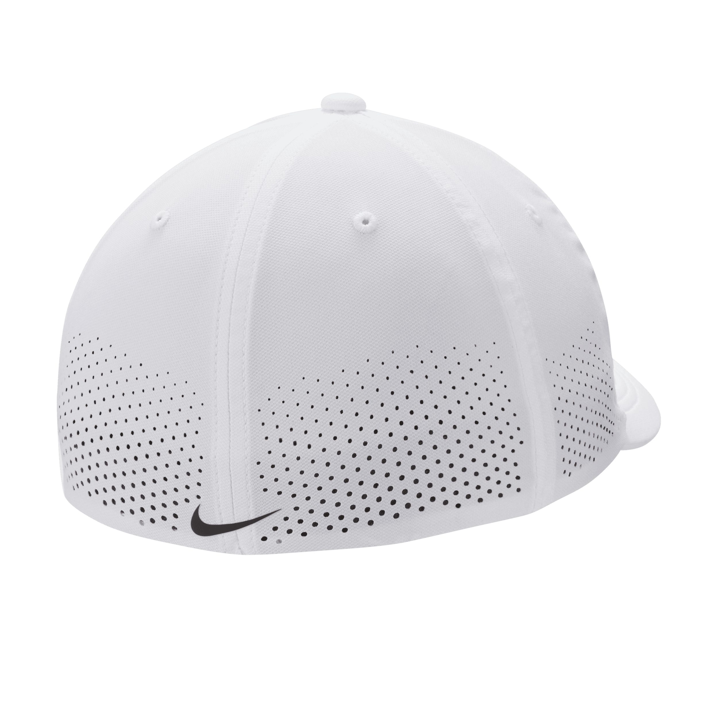 Thumbnail - Nike Dri-FIT ADV Club strukturierte SwooshFlex-Cap - Weiß