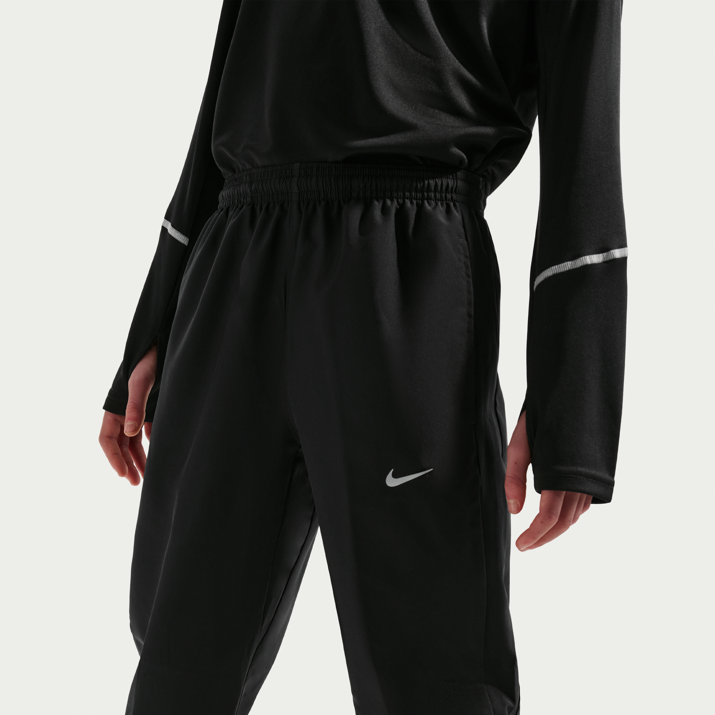 Thumbnail - Nike Miler Dri-FIT Webhose (ältere Kinder) - Schwarz